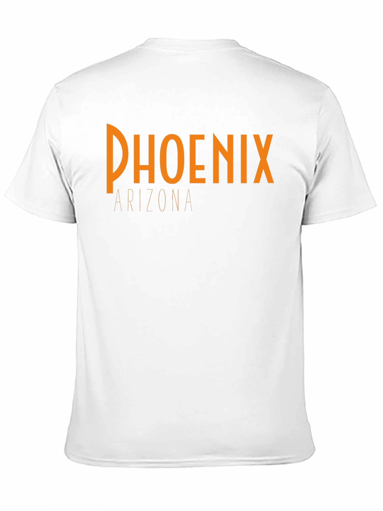 Phoenix Arizona Graphic Black T-Shirt