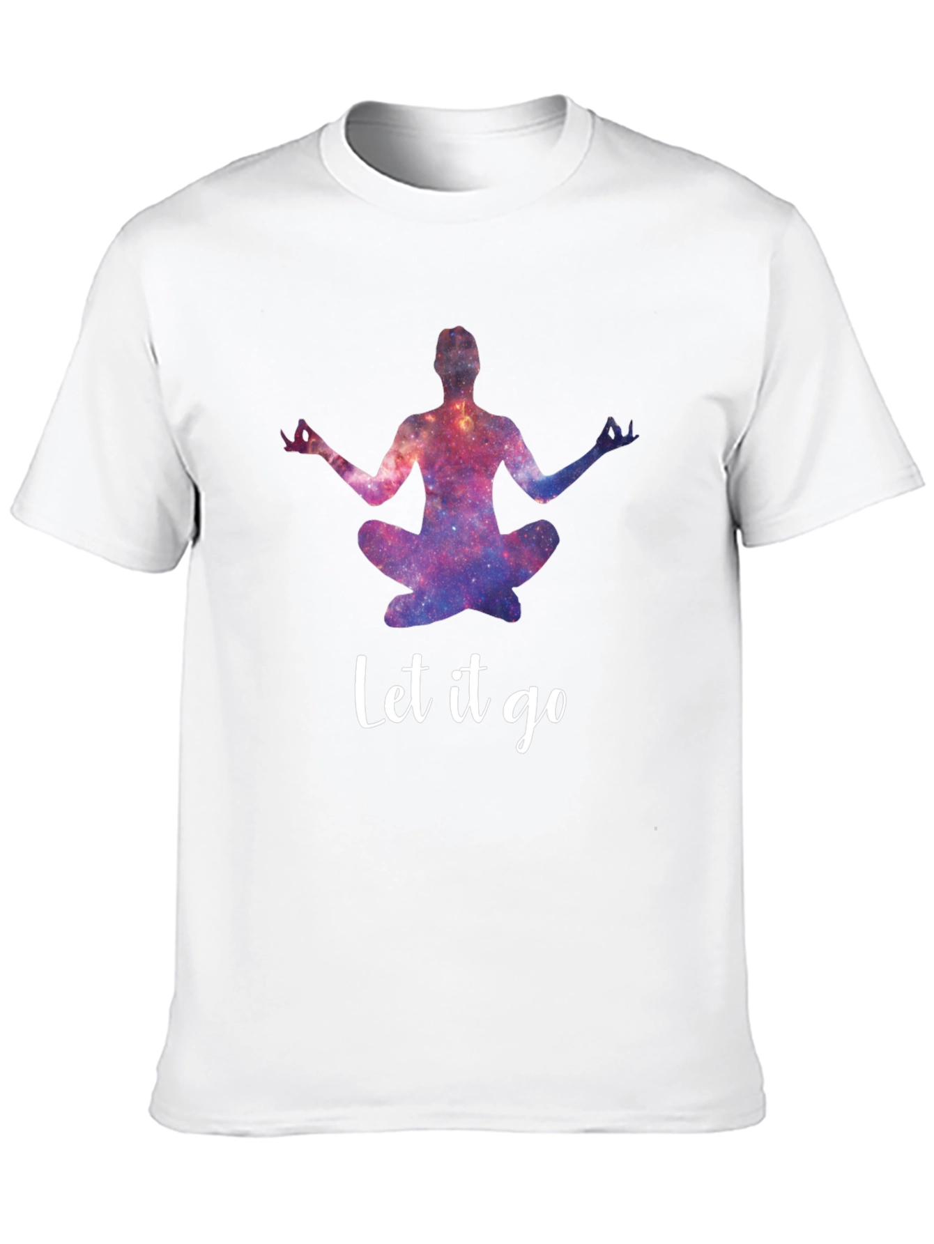 Cosmic Yoga T-Shirt - Let it Go
