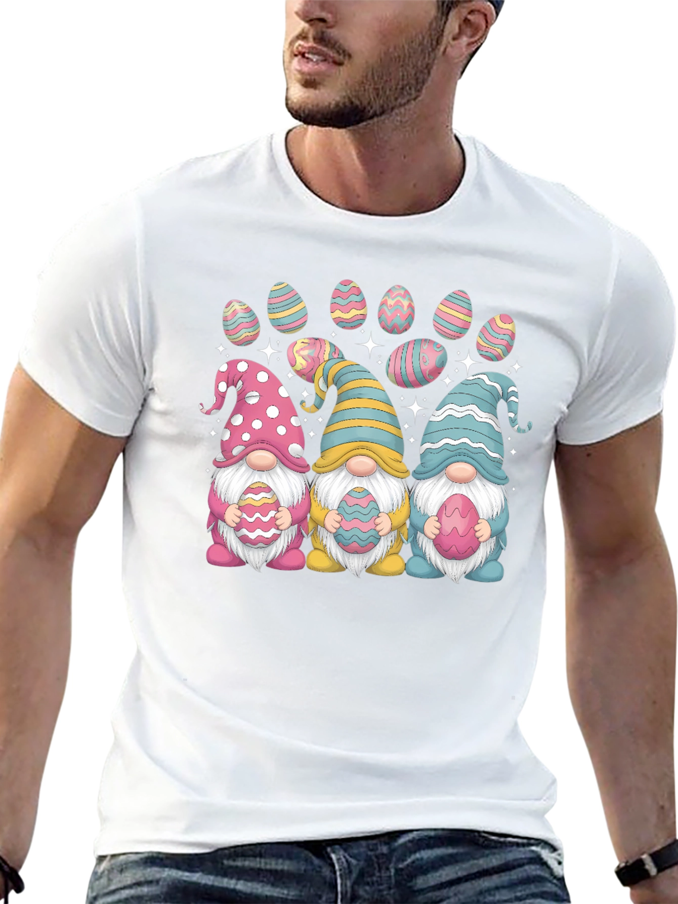 Easter Gnome T-Shirt - Cute Holiday Design