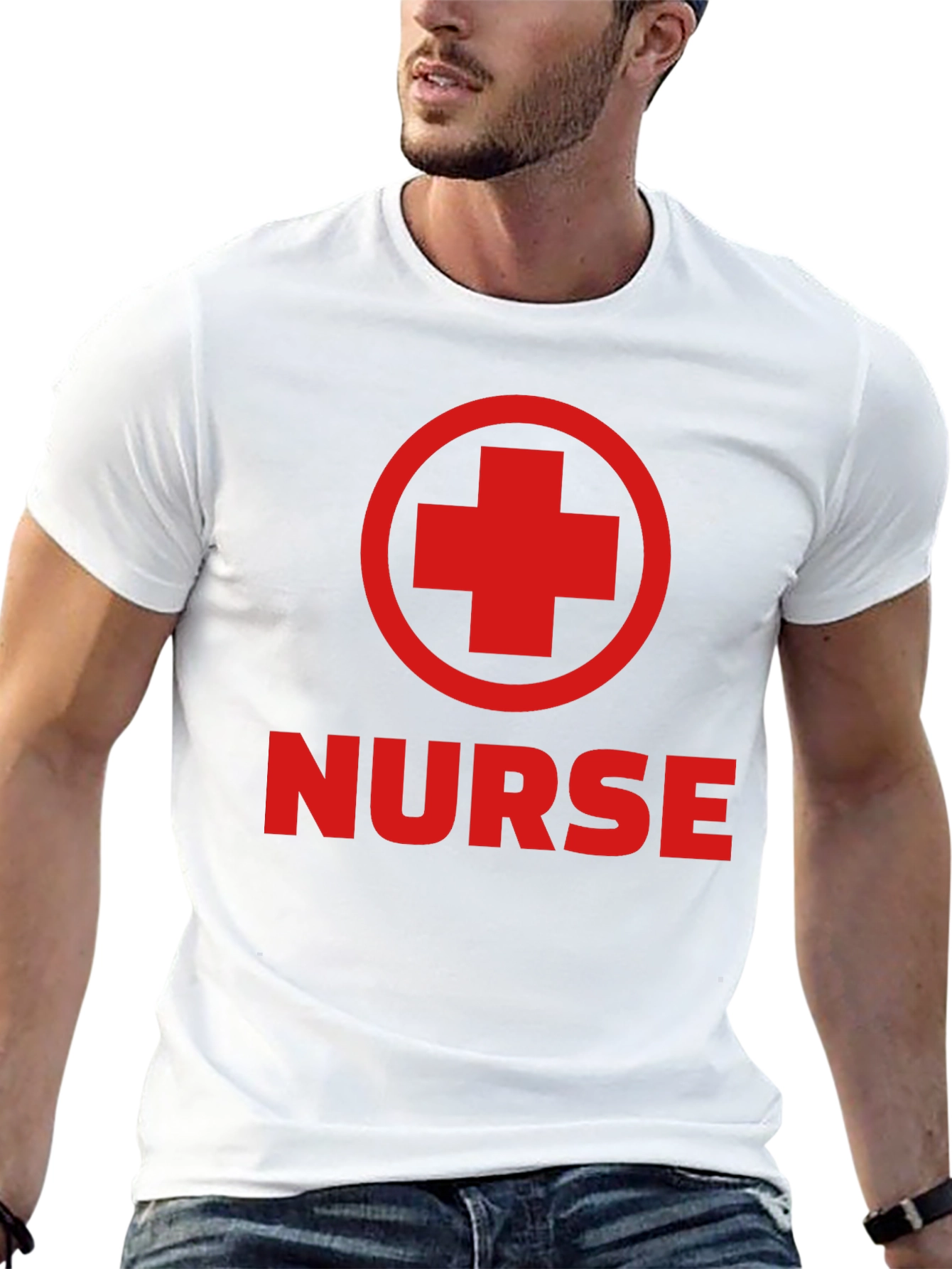 Nurse T-Shirt - Red Cross Design