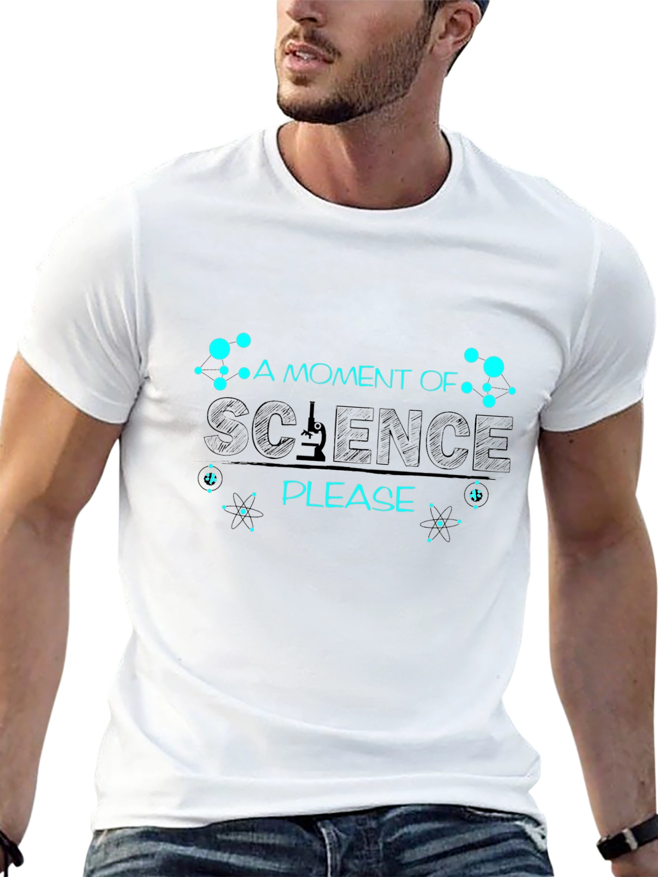 Science T-Shirt - A Moment of Science Please