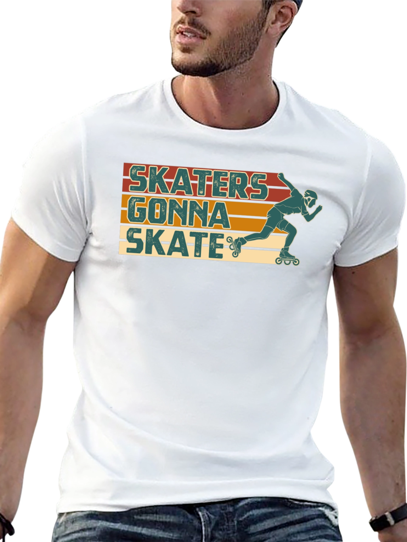 Skaters Gonna Skate Graphic T-Shirt
