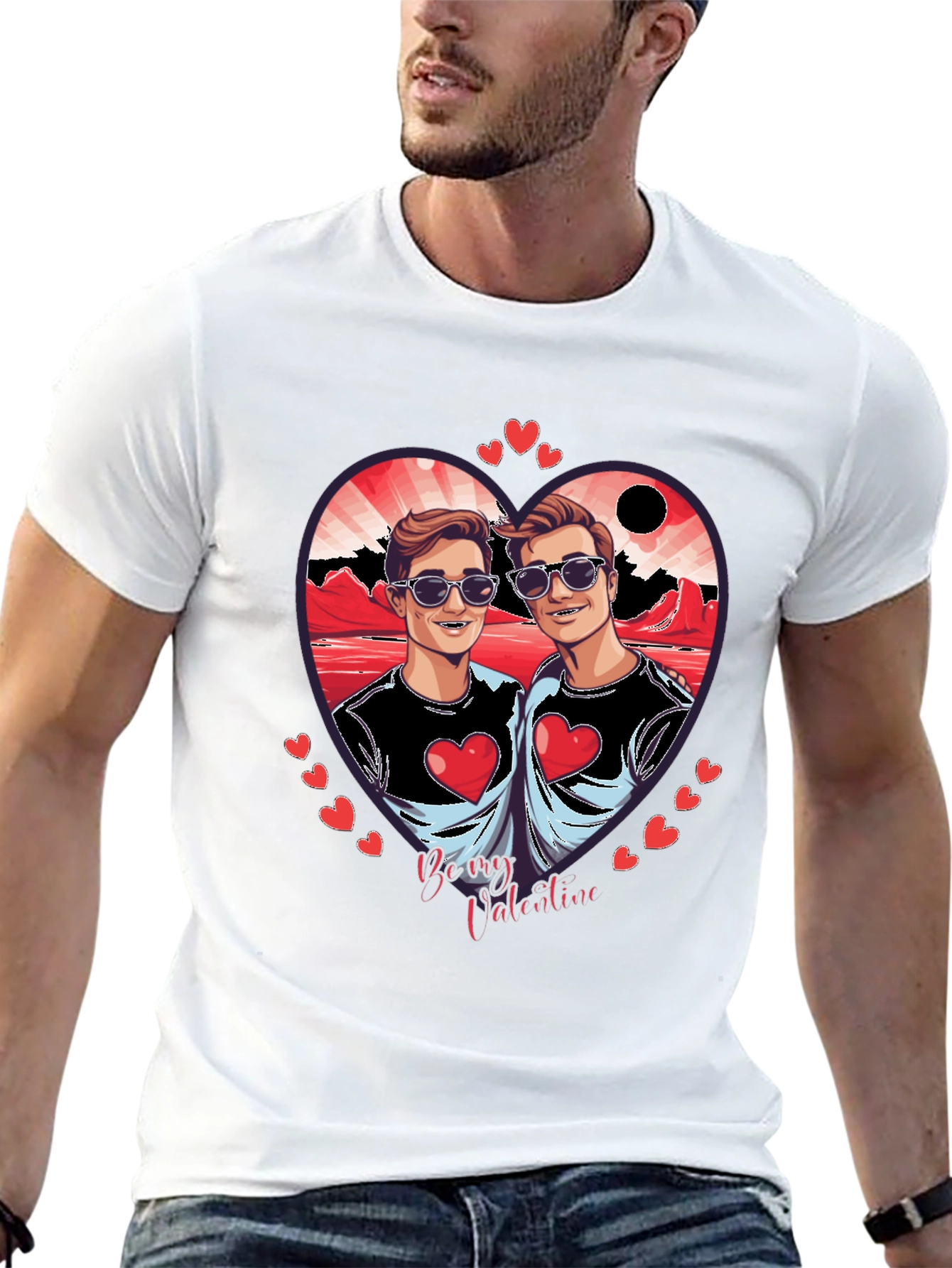 Valentines Day Graphic T-Shirt