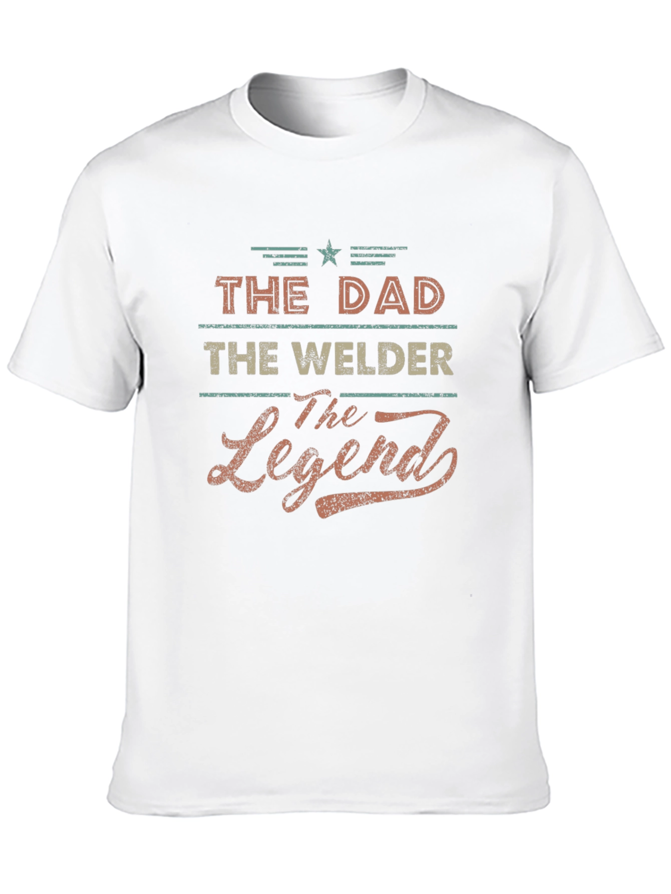 The Dad The Welder The Legend Graphic T-Shirt