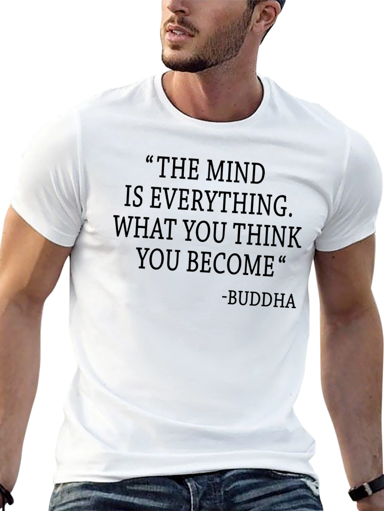 Inspirational Buddha Quote Graphic Tee