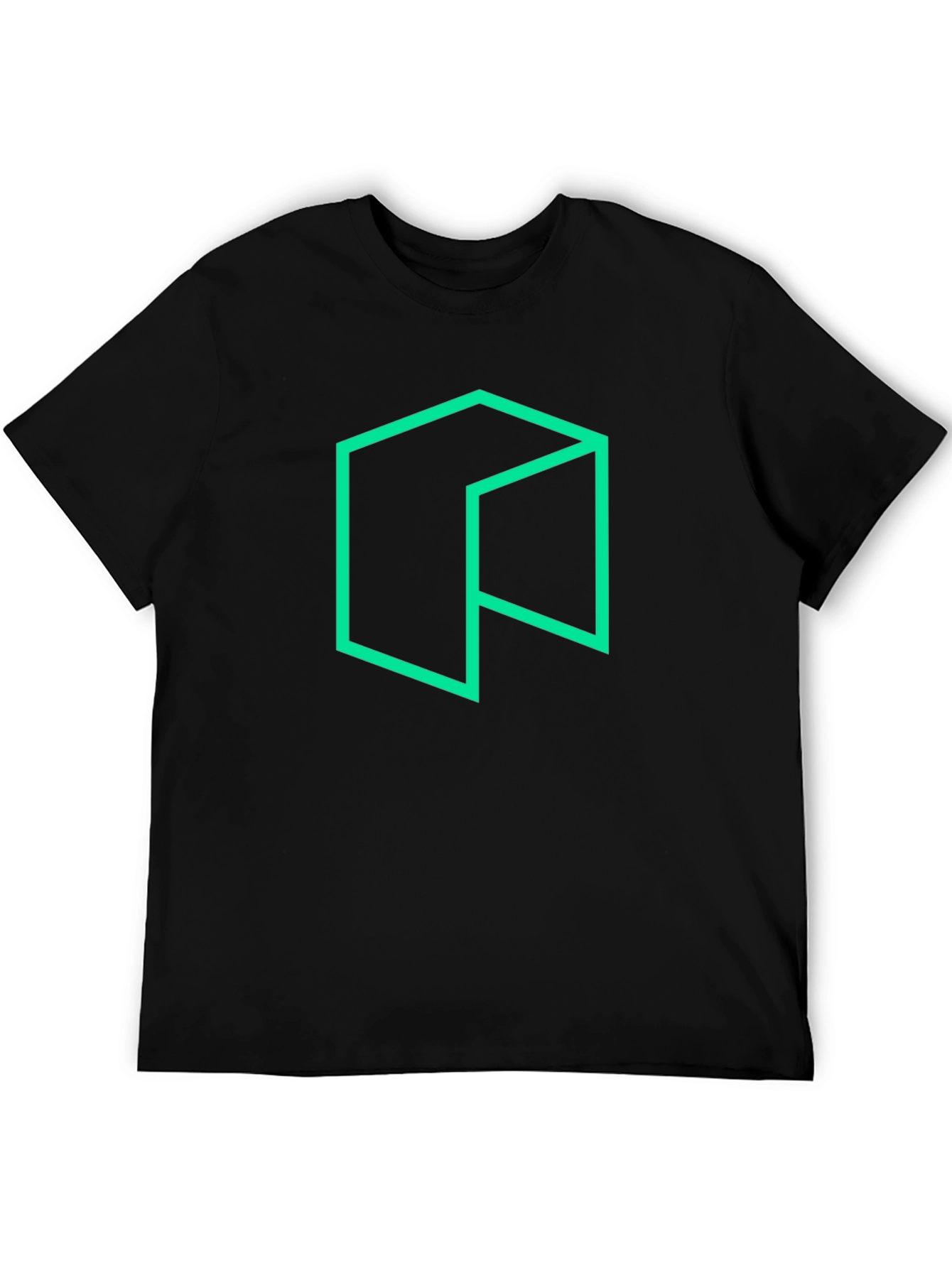 NEO Cryptocurrency T-Shirt - Black Cotton Blend