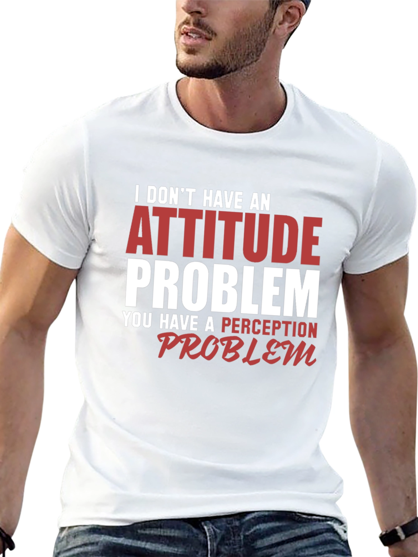 Attitude Problem Graphic Tee - Funny Slogan T-Shirt