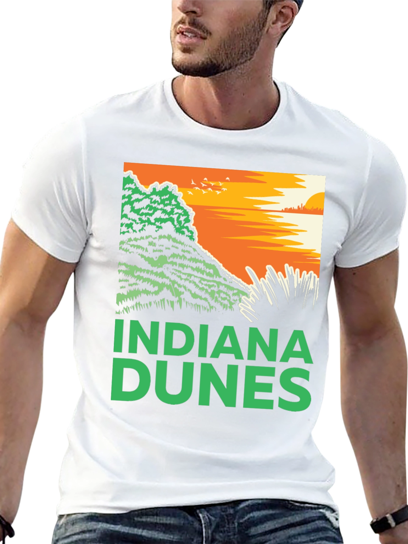 Indiana Dunes Graphic Tee
