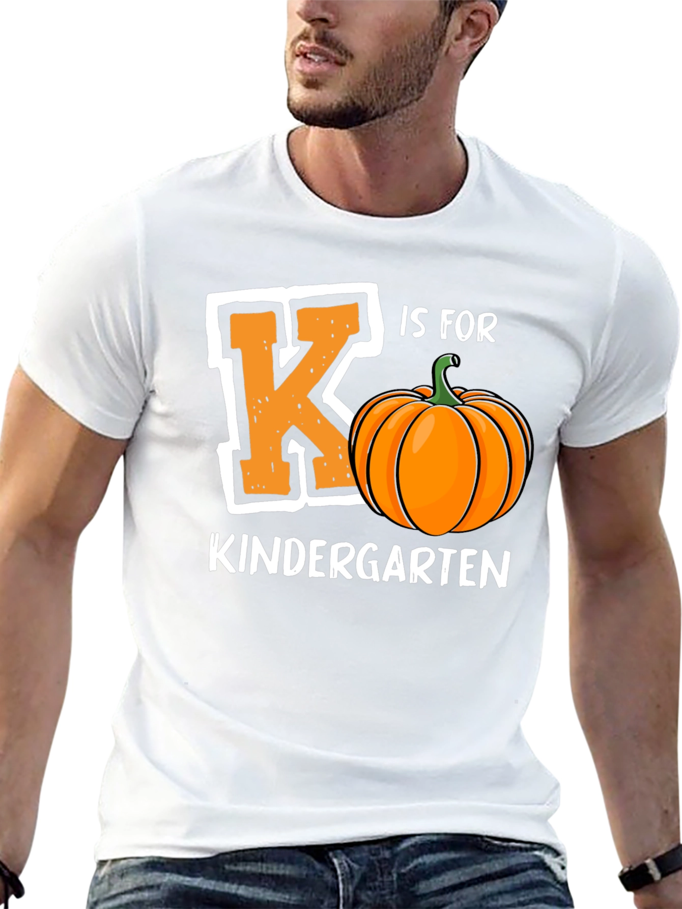K is for Kindergarten Pumpkin T-Shirt