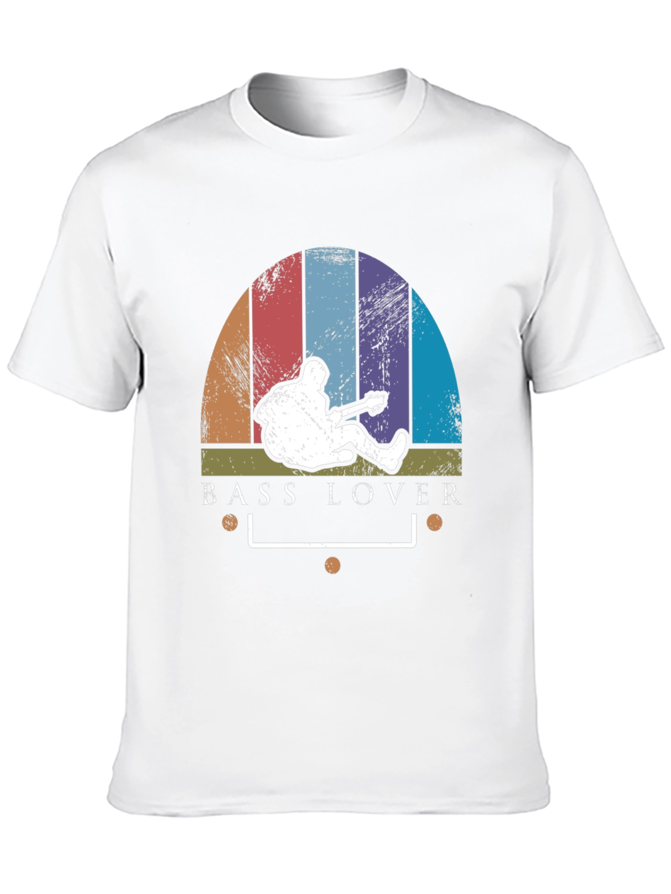 Retro Bass Lover T-Shirt - Musician Tee