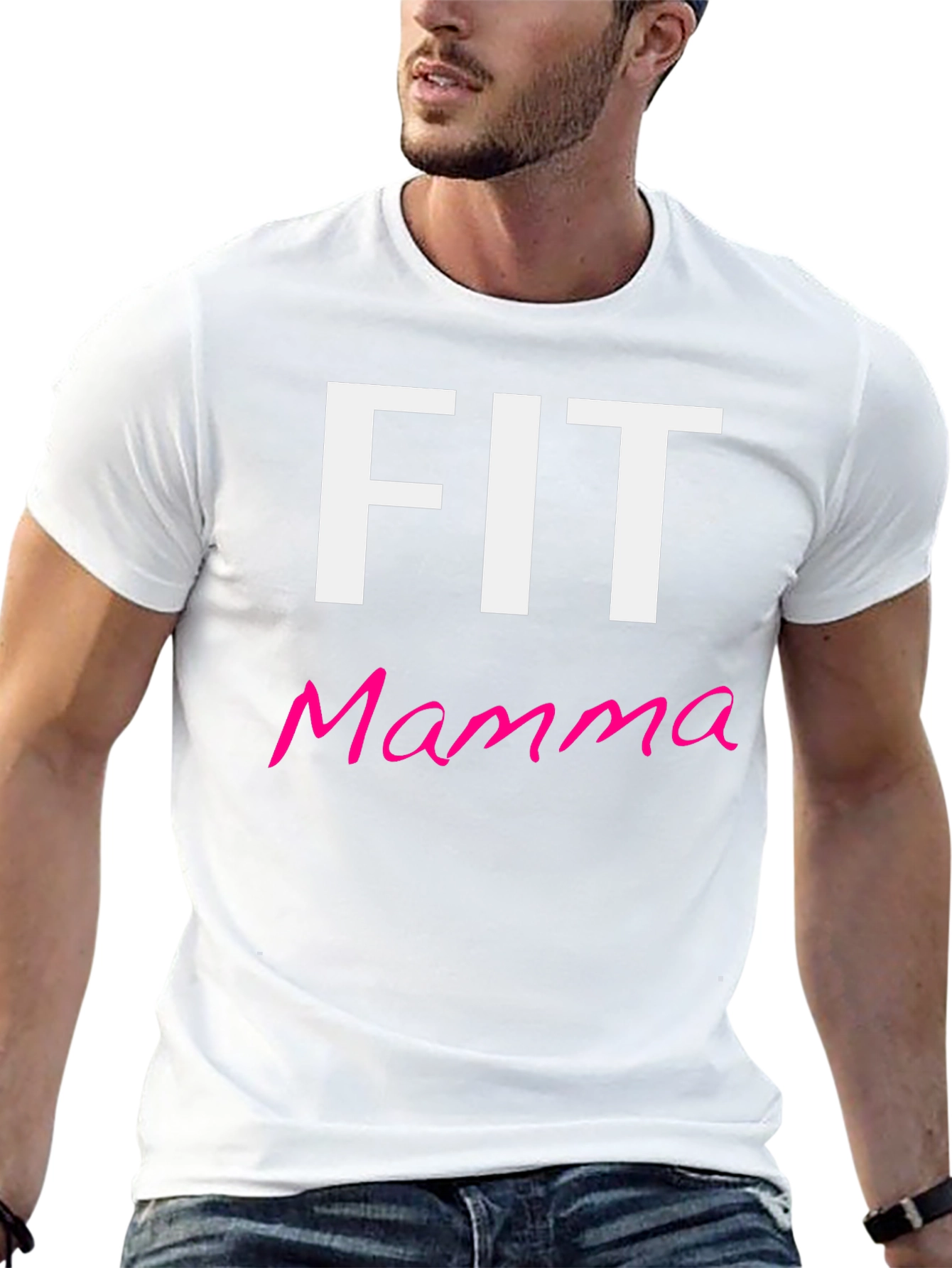 Fit Mamma Graphic Tee - Workout Mom Apparel