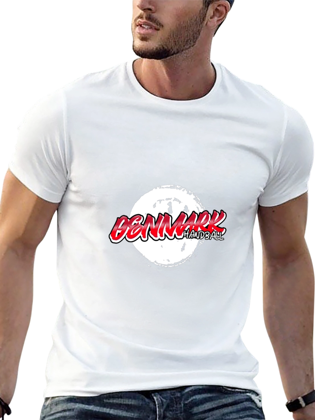 Denmark Handball Black T-Shirt