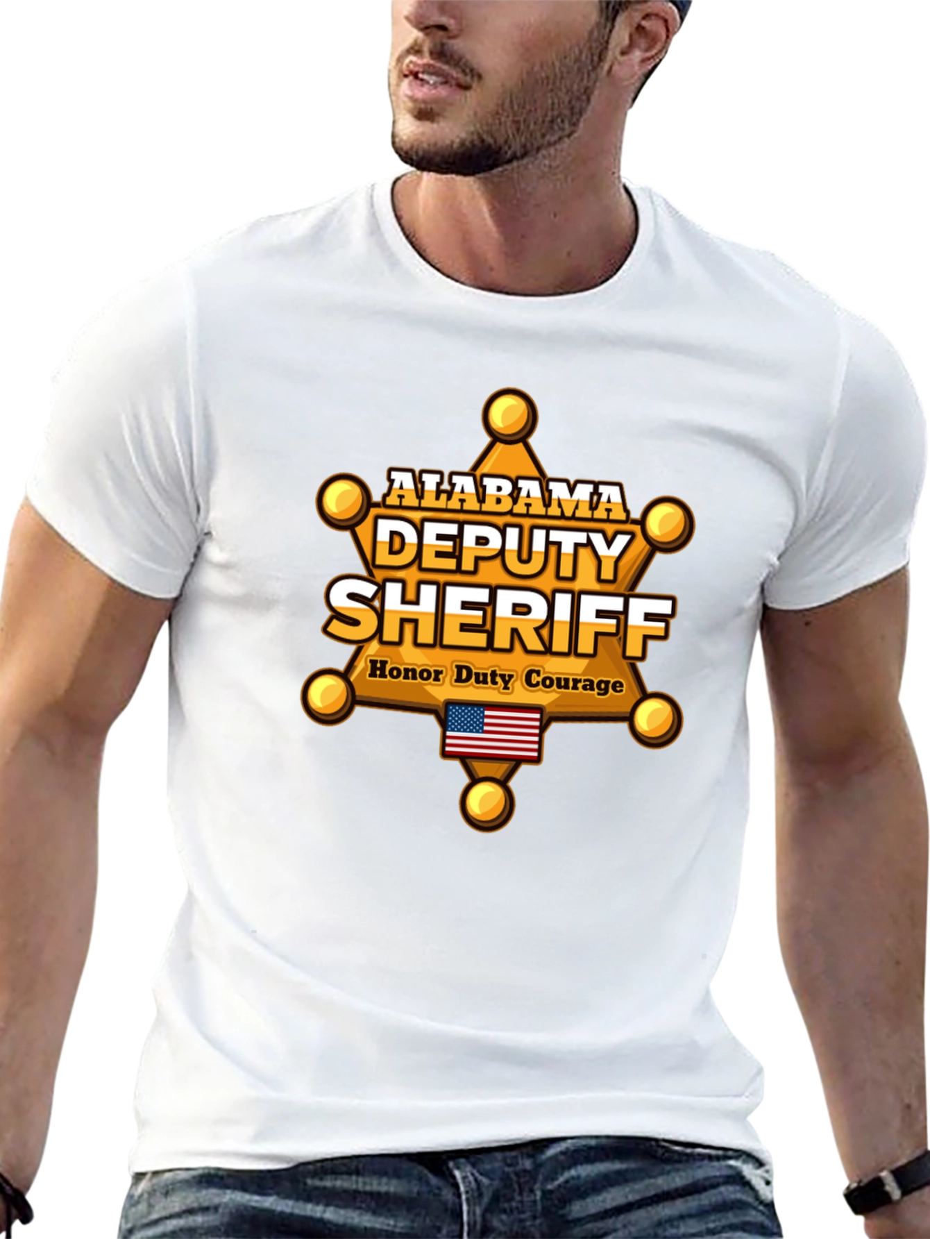 Alabama Deputy Sheriff Graphic T-Shirt