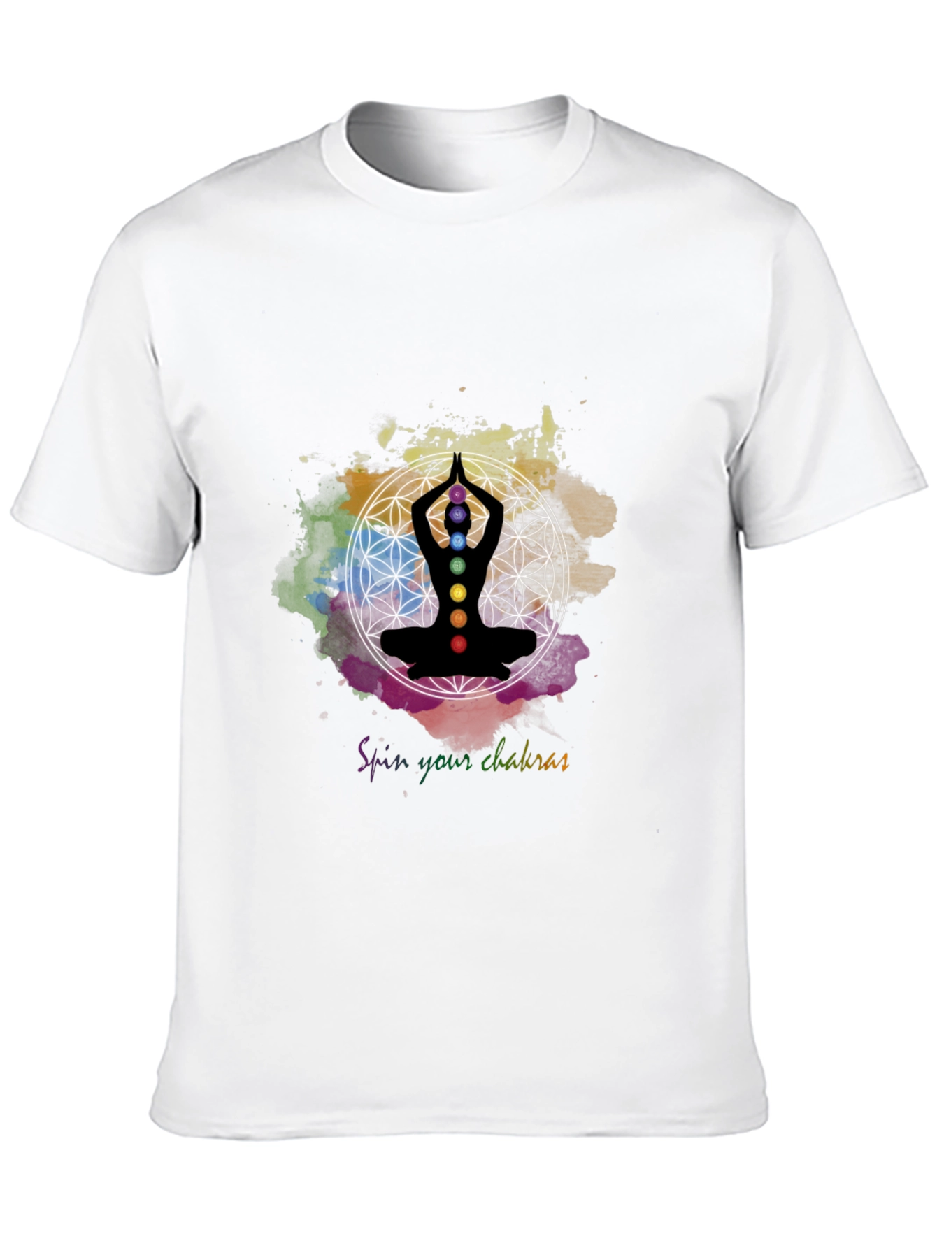 Chakra Spin T-Shirt - Meditate in Style