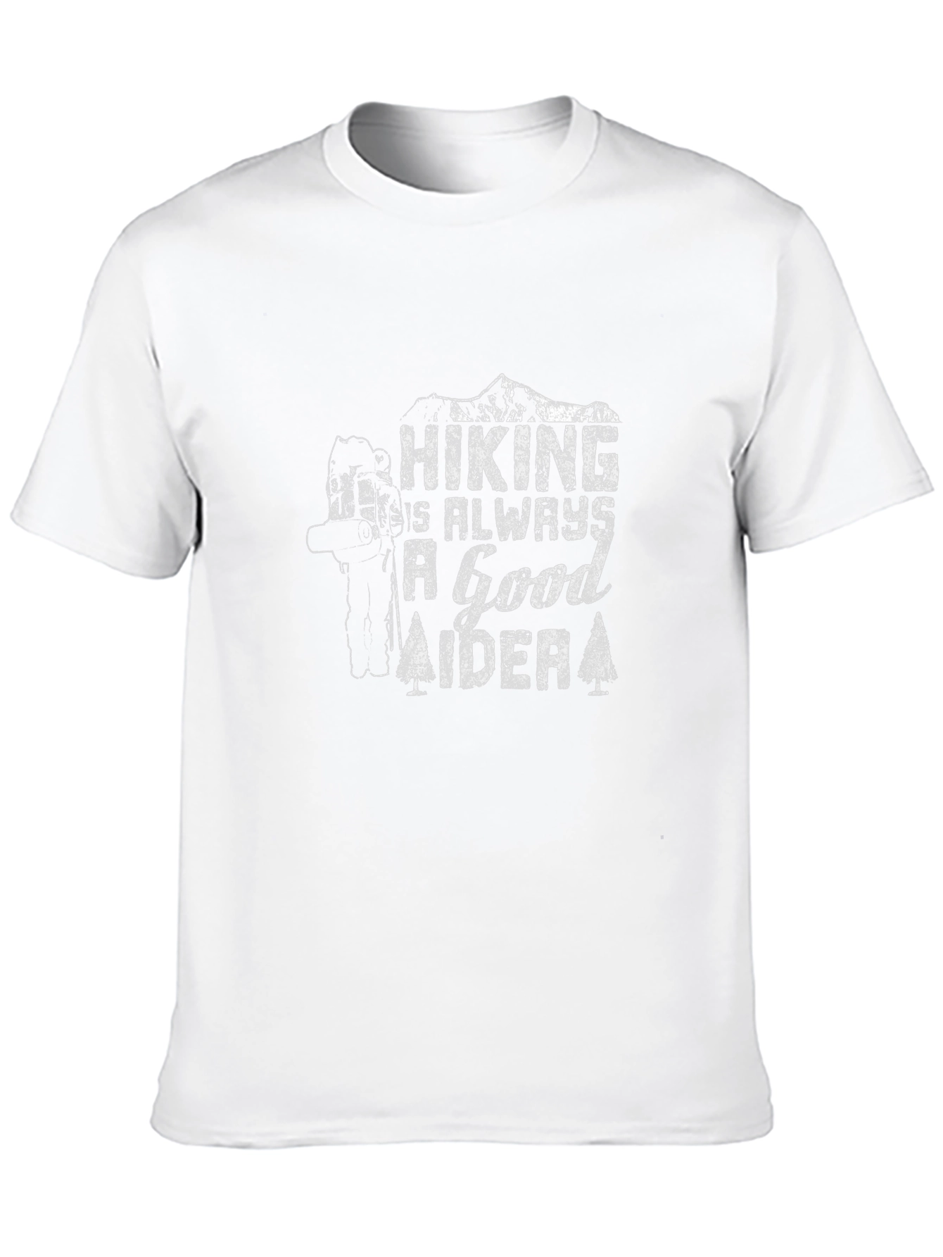 Hiking is Always a Good Aider Graphic T-Shirt