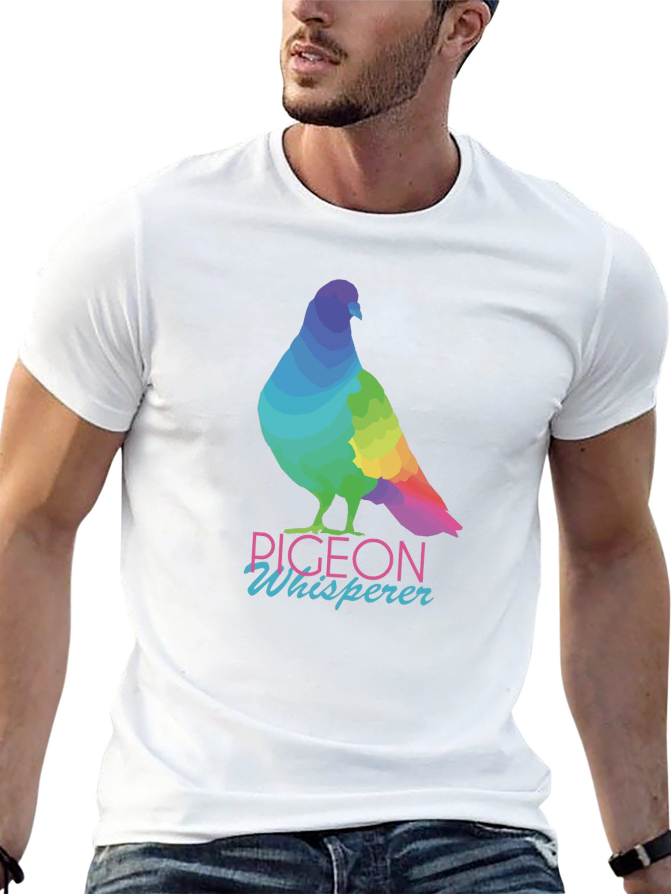 Pigeon Whisperer Graphic T-Shirt