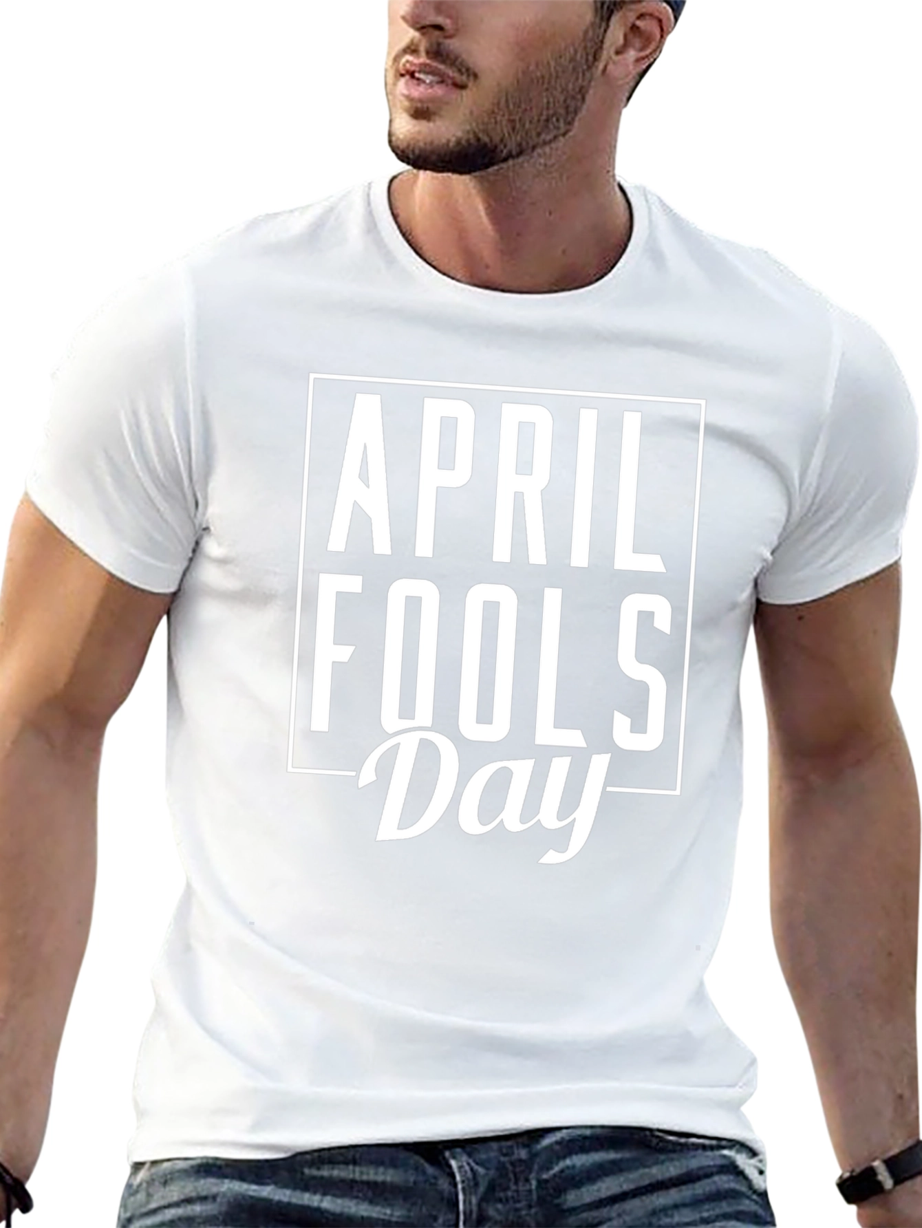 April Fools Day Black T-Shirt