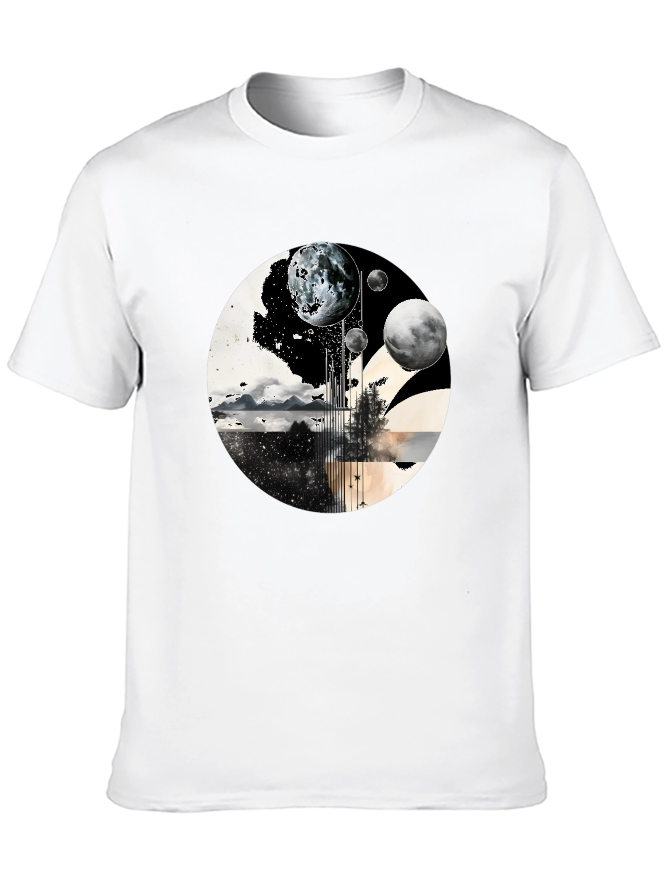 Planetary Landscape Graphic Tee