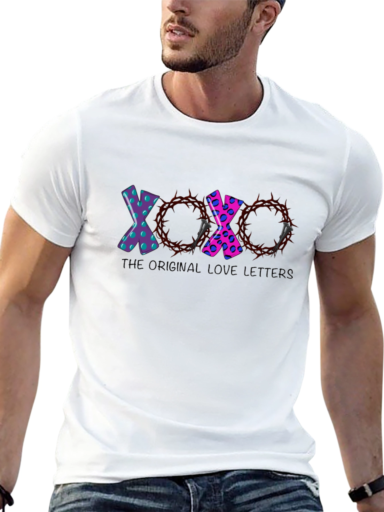 XOXO Love Letters Graphic T-Shirt