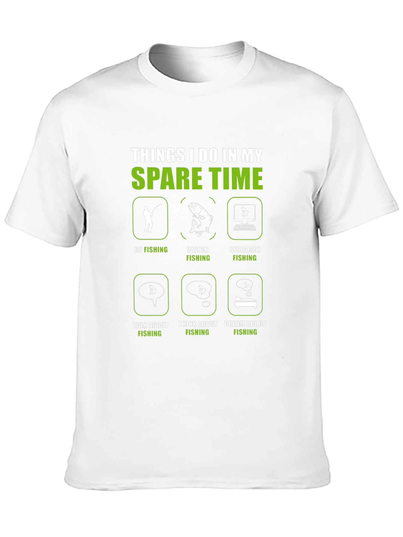 Fishing Spare Time Graphic Tee