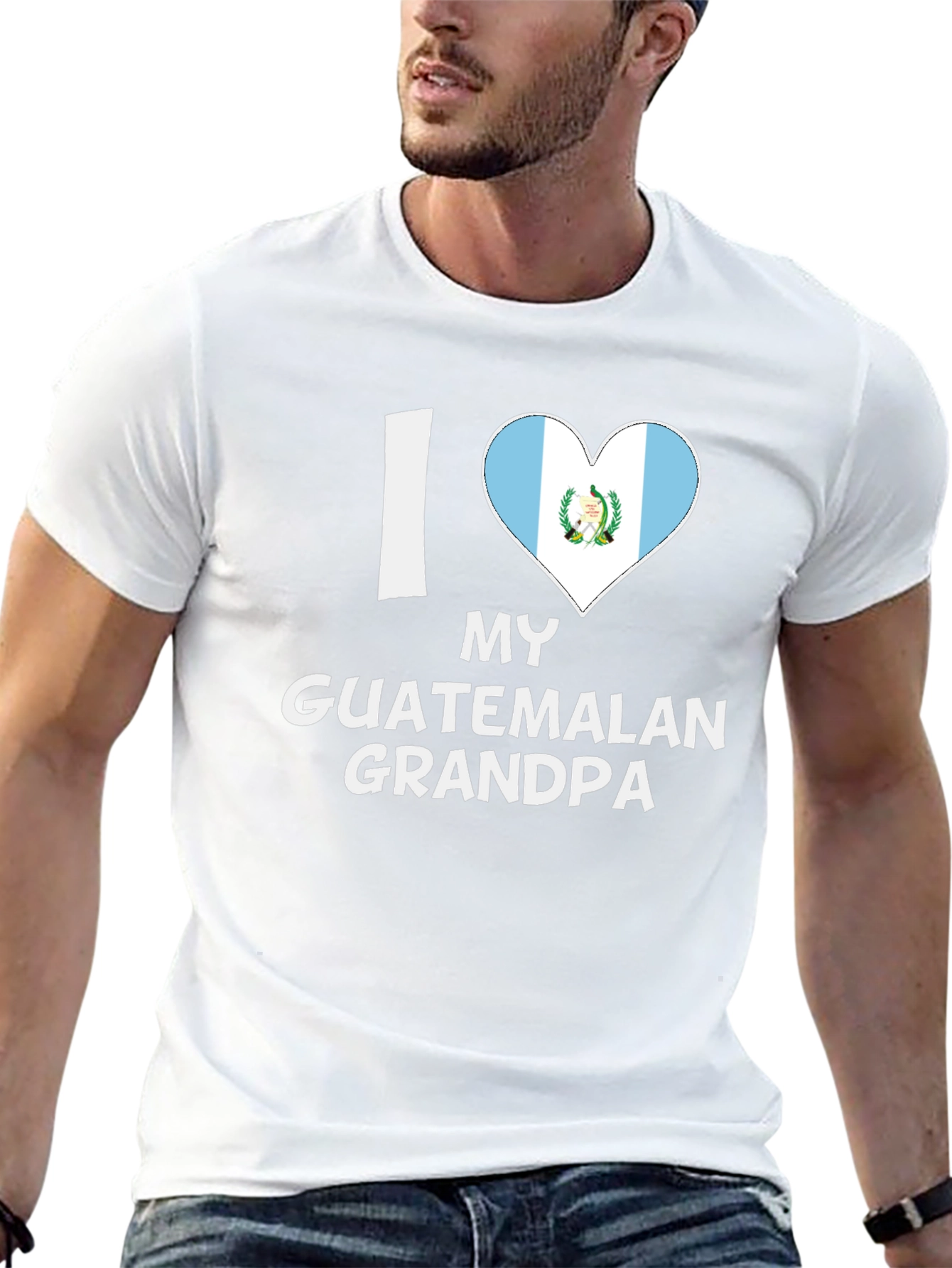 I Love My Guatemalan Grandpa T-Shirt