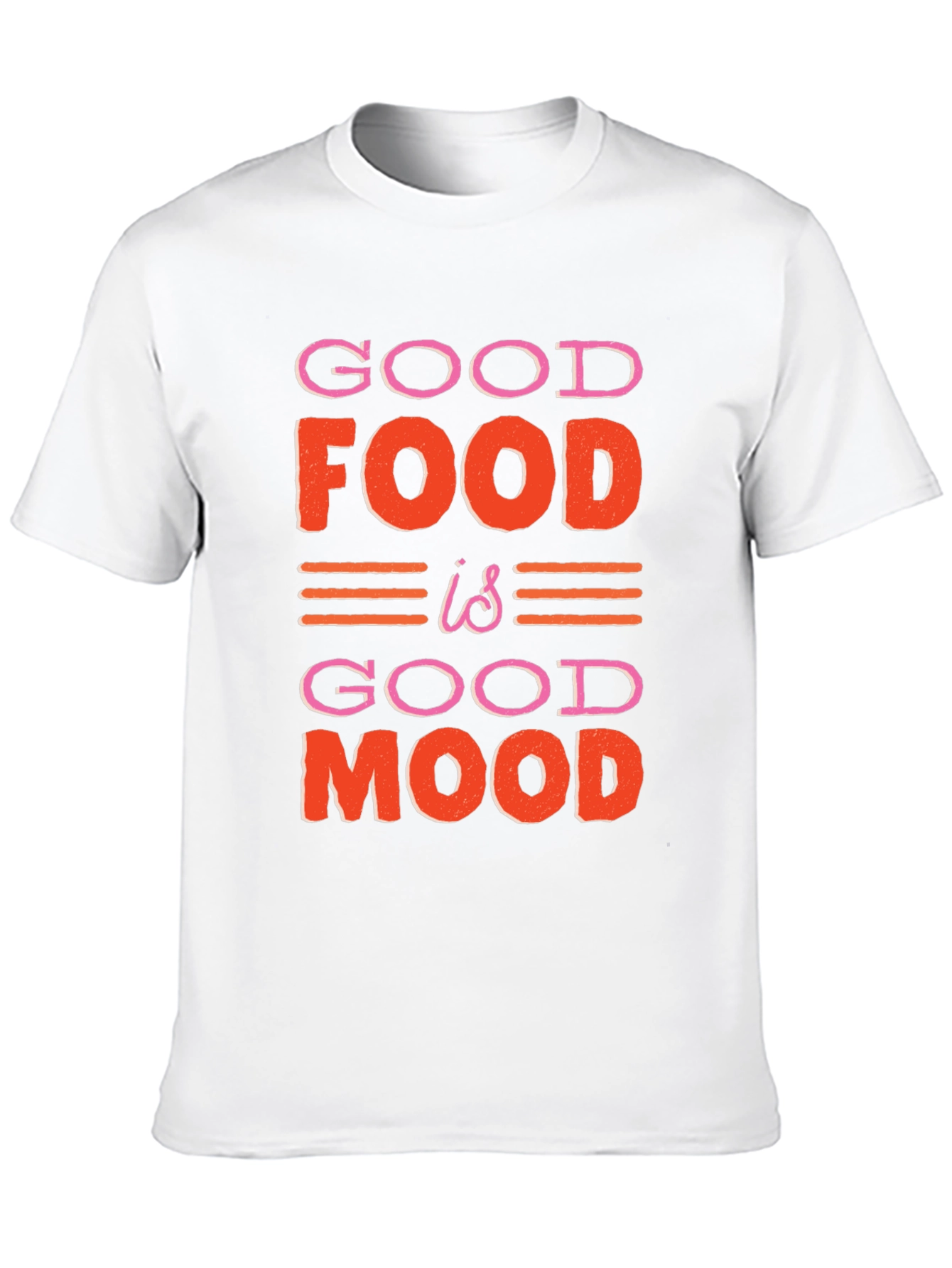 Good Food is Good Mood Graphic T-Shirt