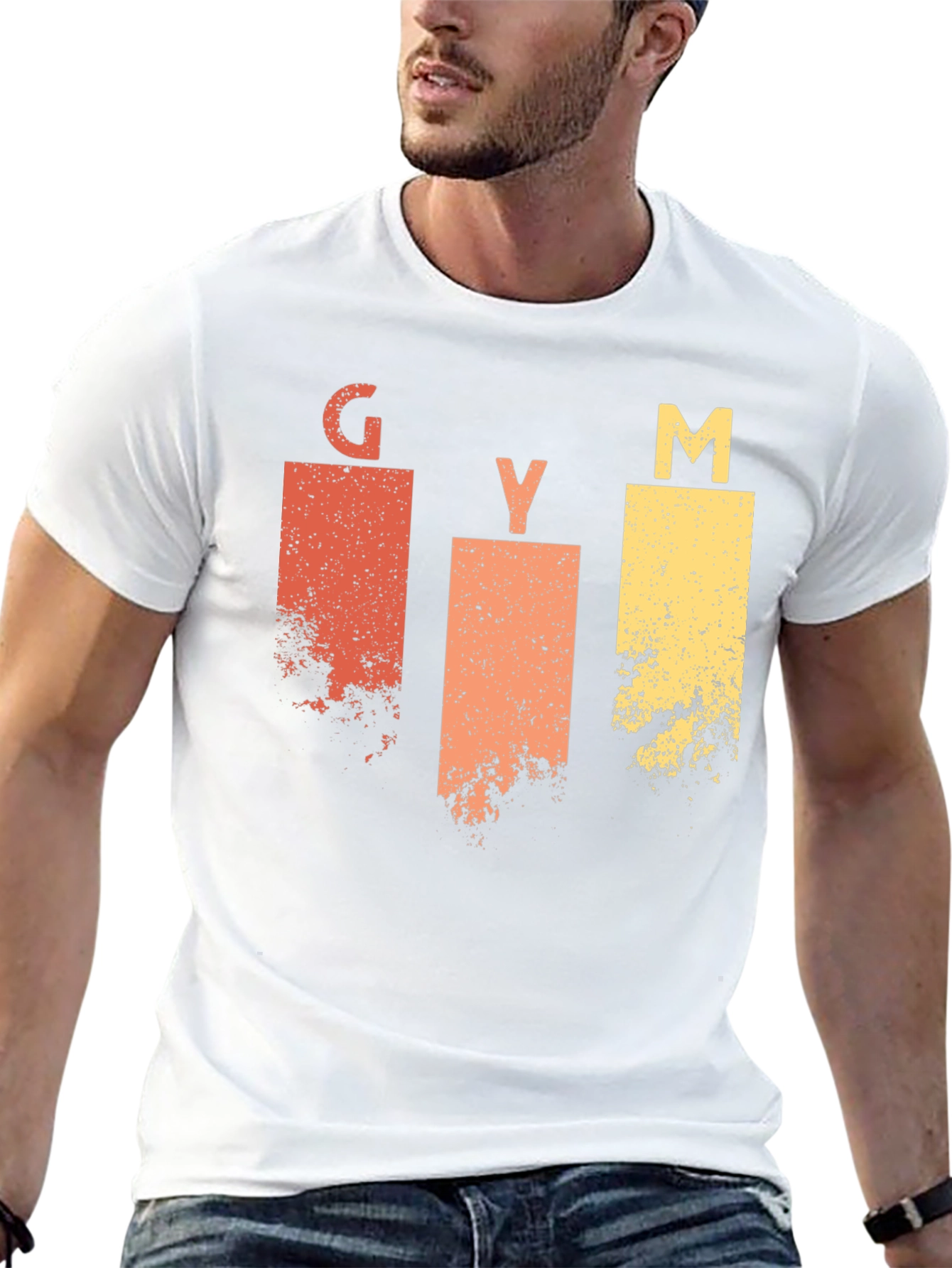 Retro GYM Graphic T-Shirt
