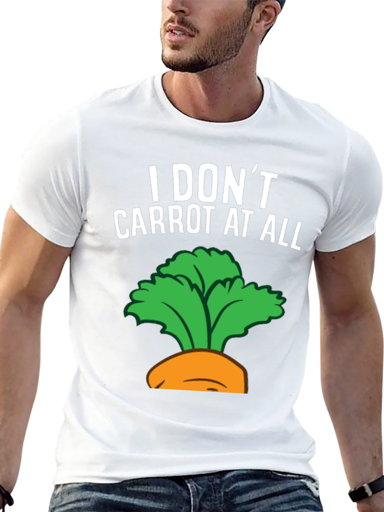 I Dont Carrot at All Graphic Tee