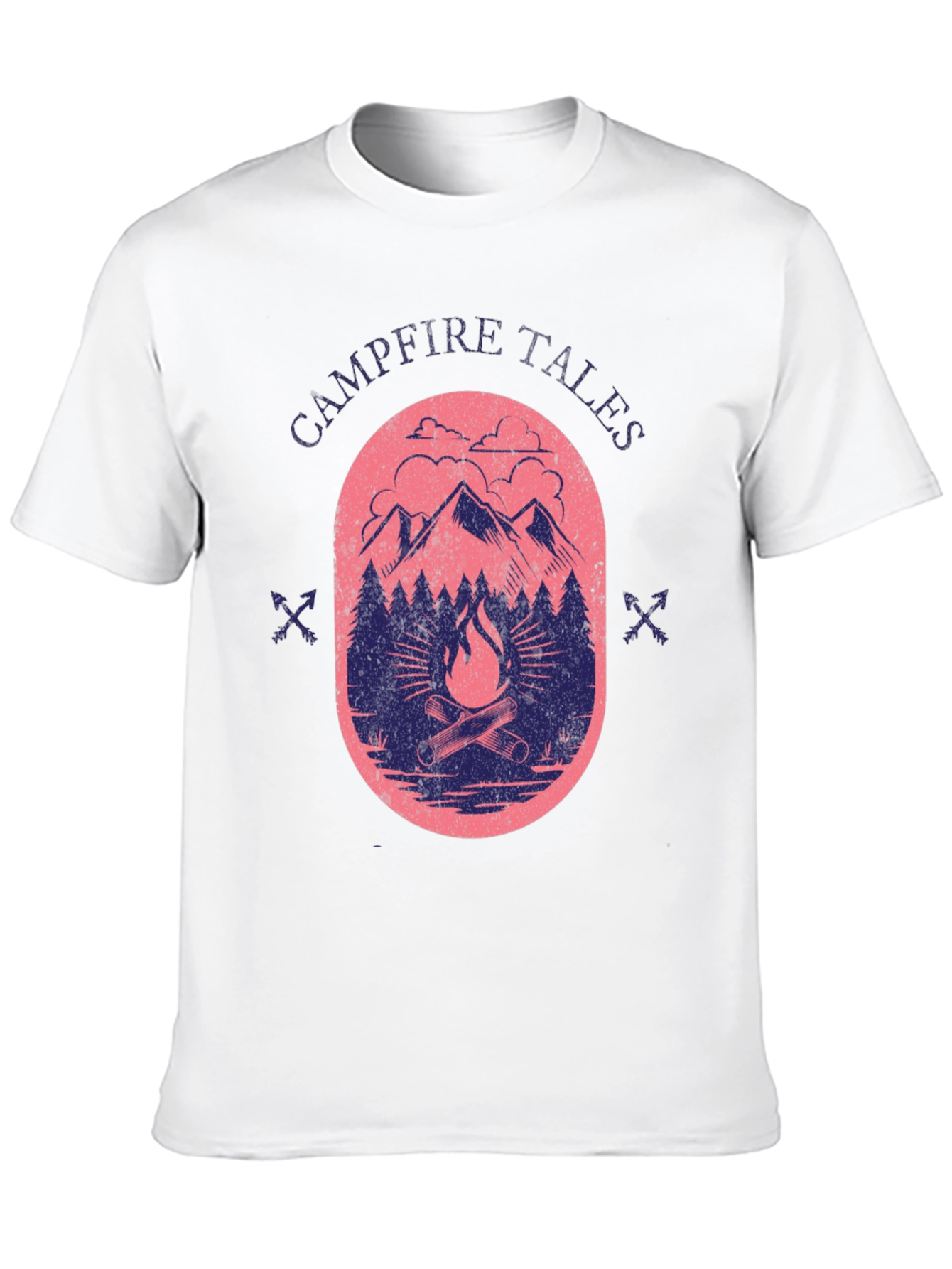 Campfire Tales T-Shirt: Outdoor Adventure Tee