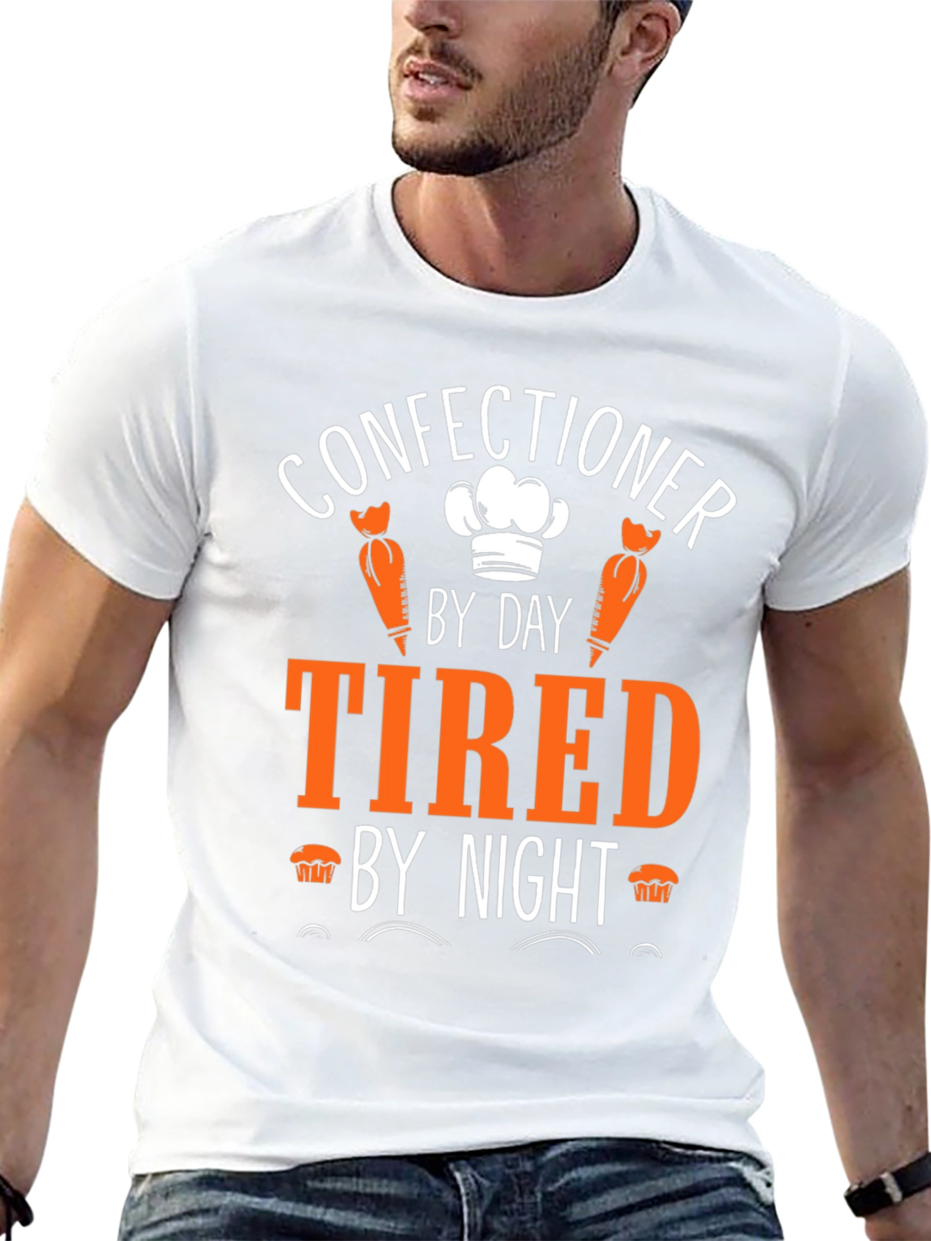 Confectioner by Day Tired by Night T-Shirt
