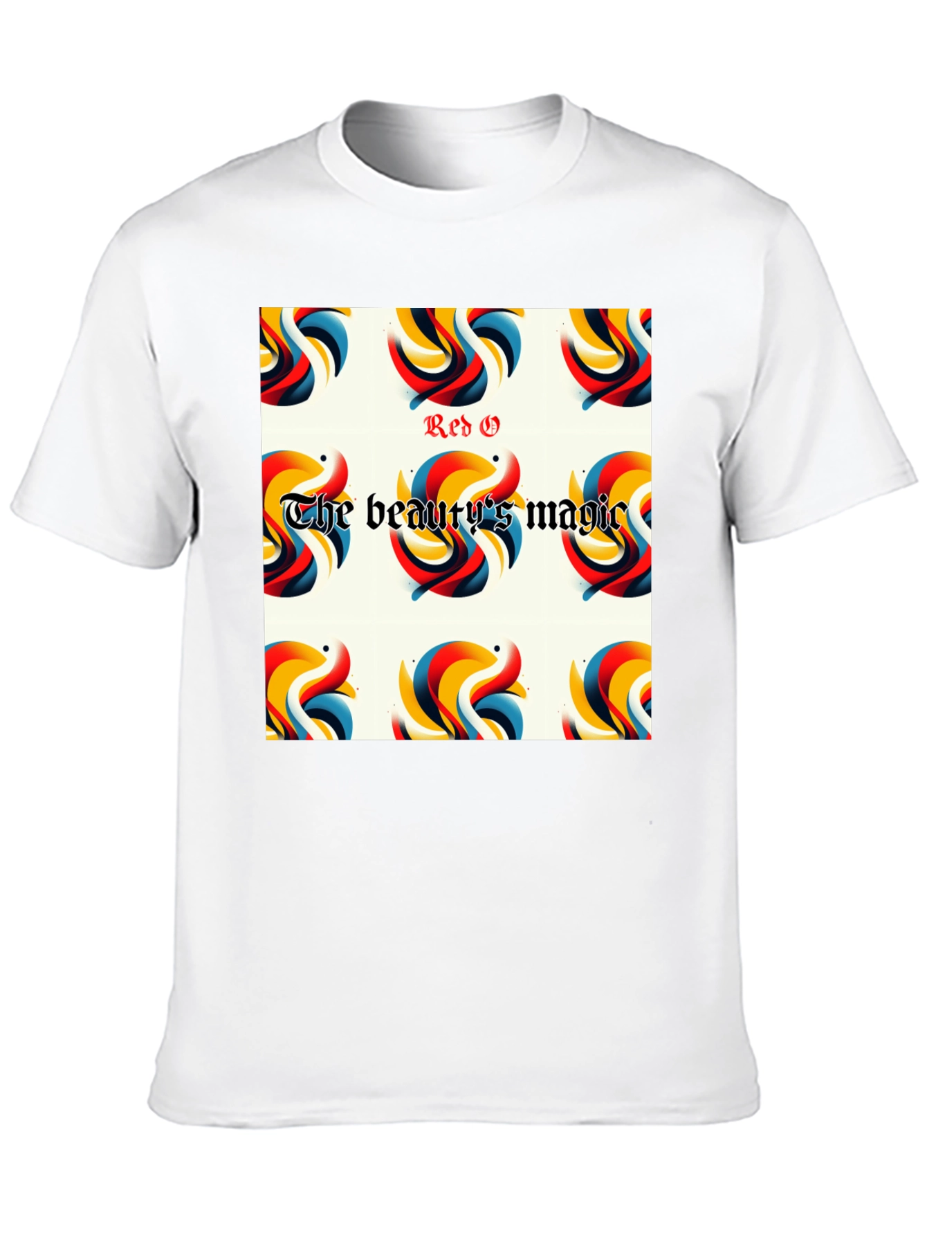 Red G The Beautys Magic Black T-Shirt