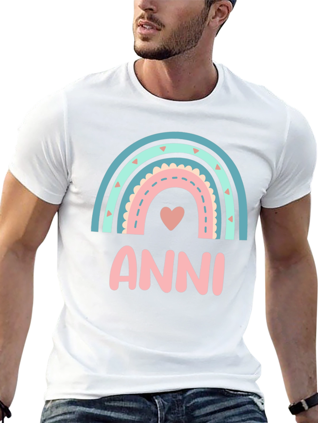 Rainbow Anni T-Shirt - Cute Birthday Gift