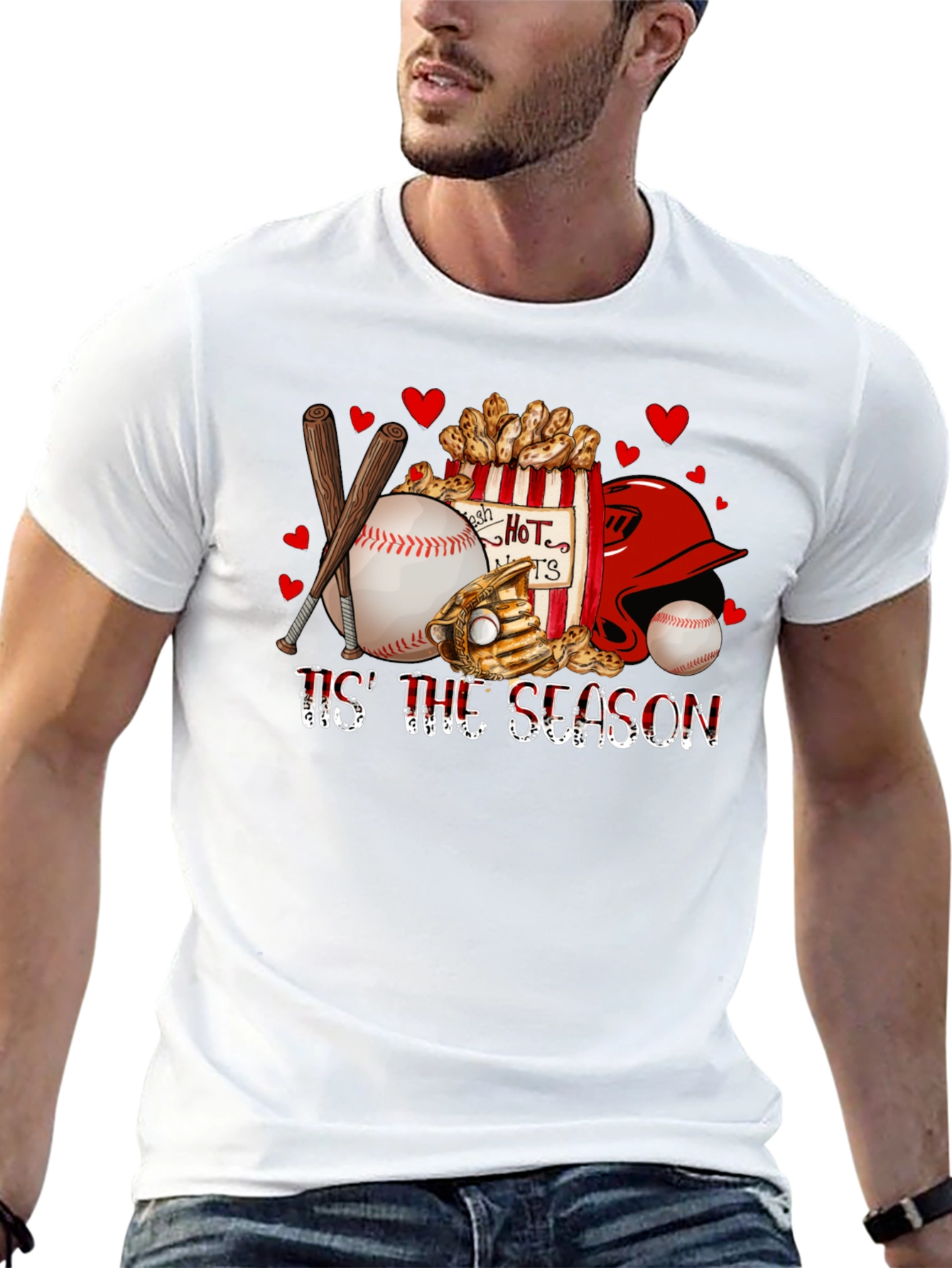 Tis The Season Baseball T-Shirt