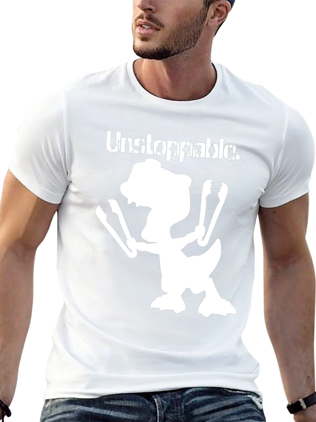 Unstoppable T-Rex BBQ Master T-Shirt