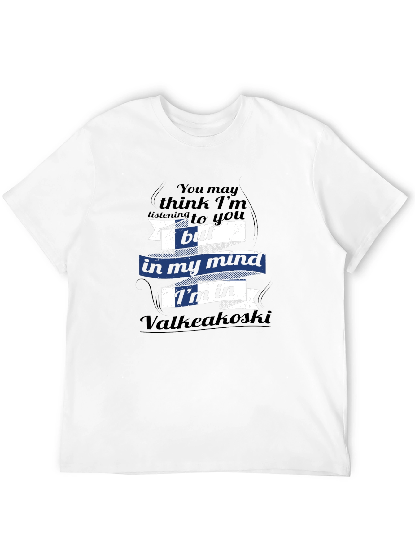 Valkeakoski Mind T-Shirt - Finland Pride Novelty Tee