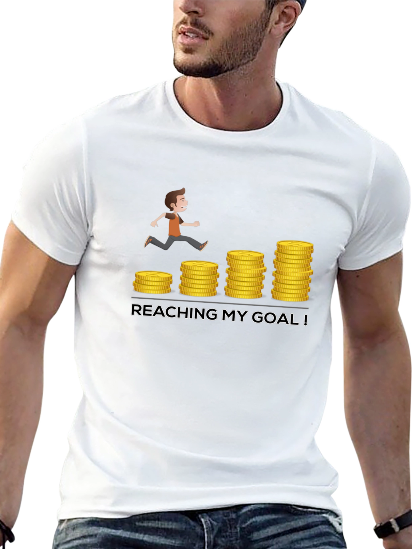Reaching My Goal Graphic T-Shirt