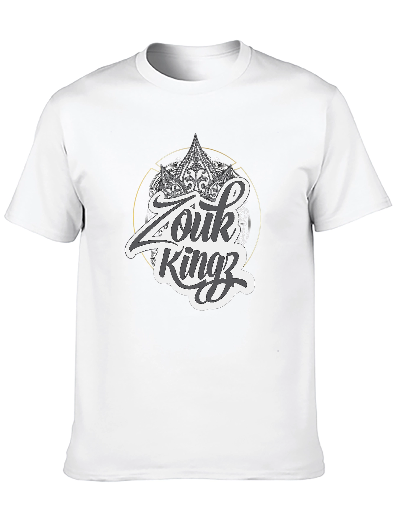 Zouk Kingz Black Graphic Tee - Stylish Streetwear