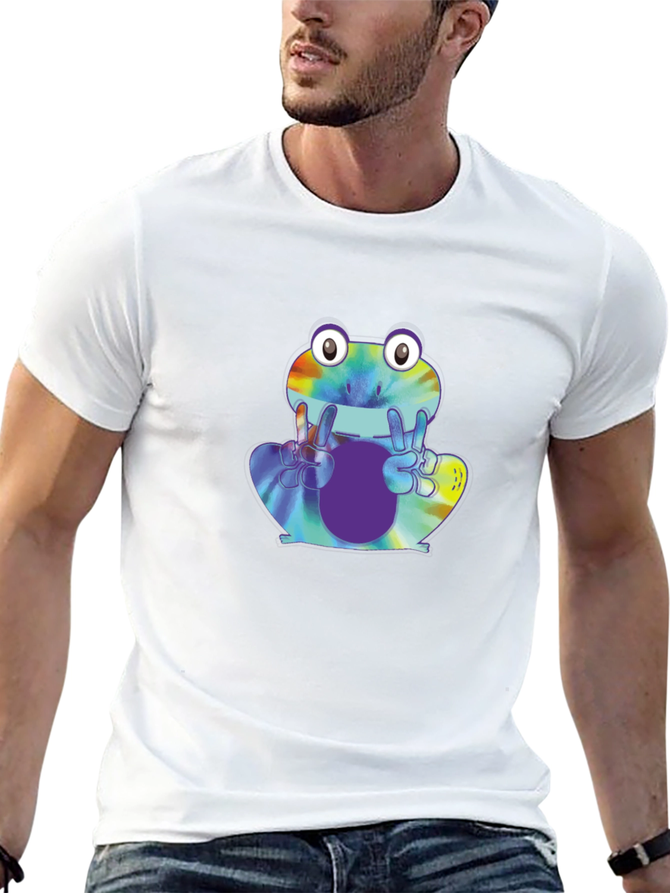 Peace Frog Tie Dye T-Shirt