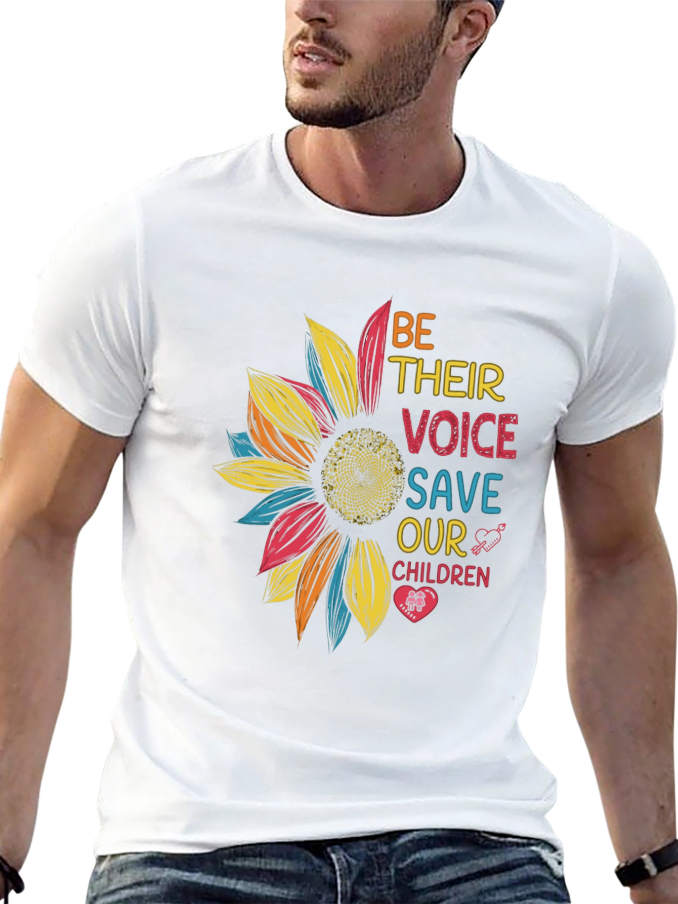 Be Their Voice T-Shirt: Save Our Children