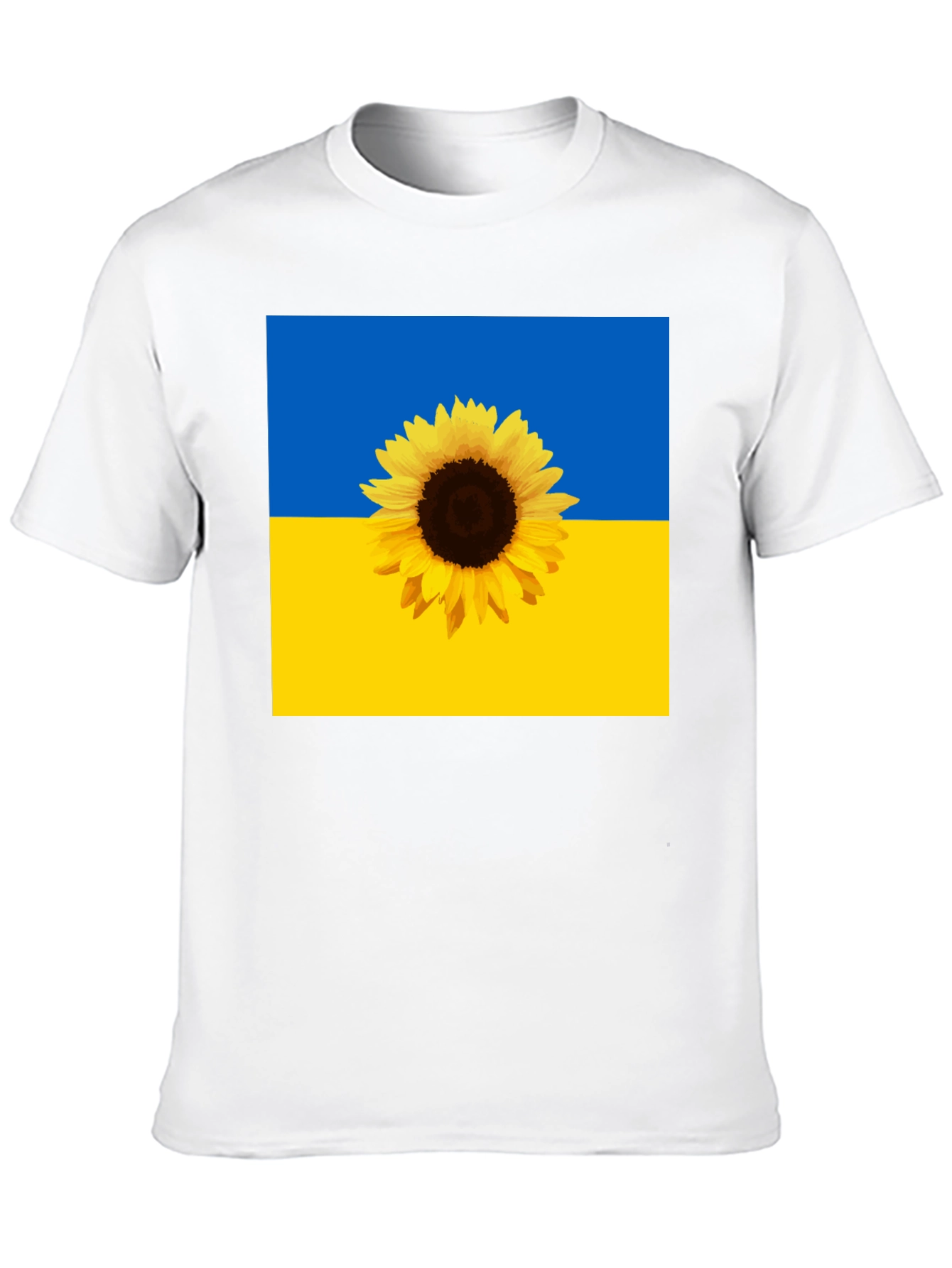Ukraine Flag Sunflower T-Shirt