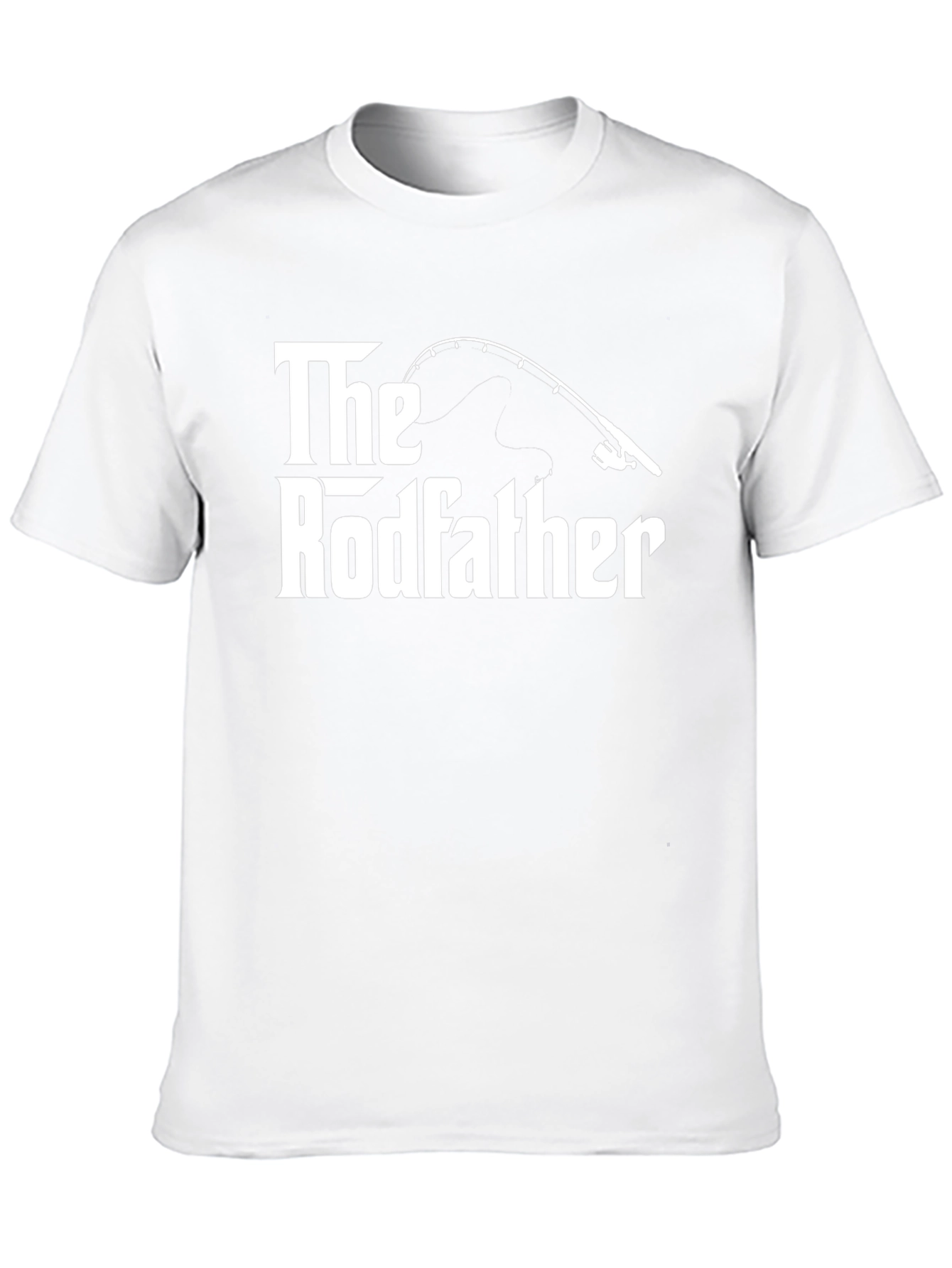 The Rodfather Black Fishing T-Shirt