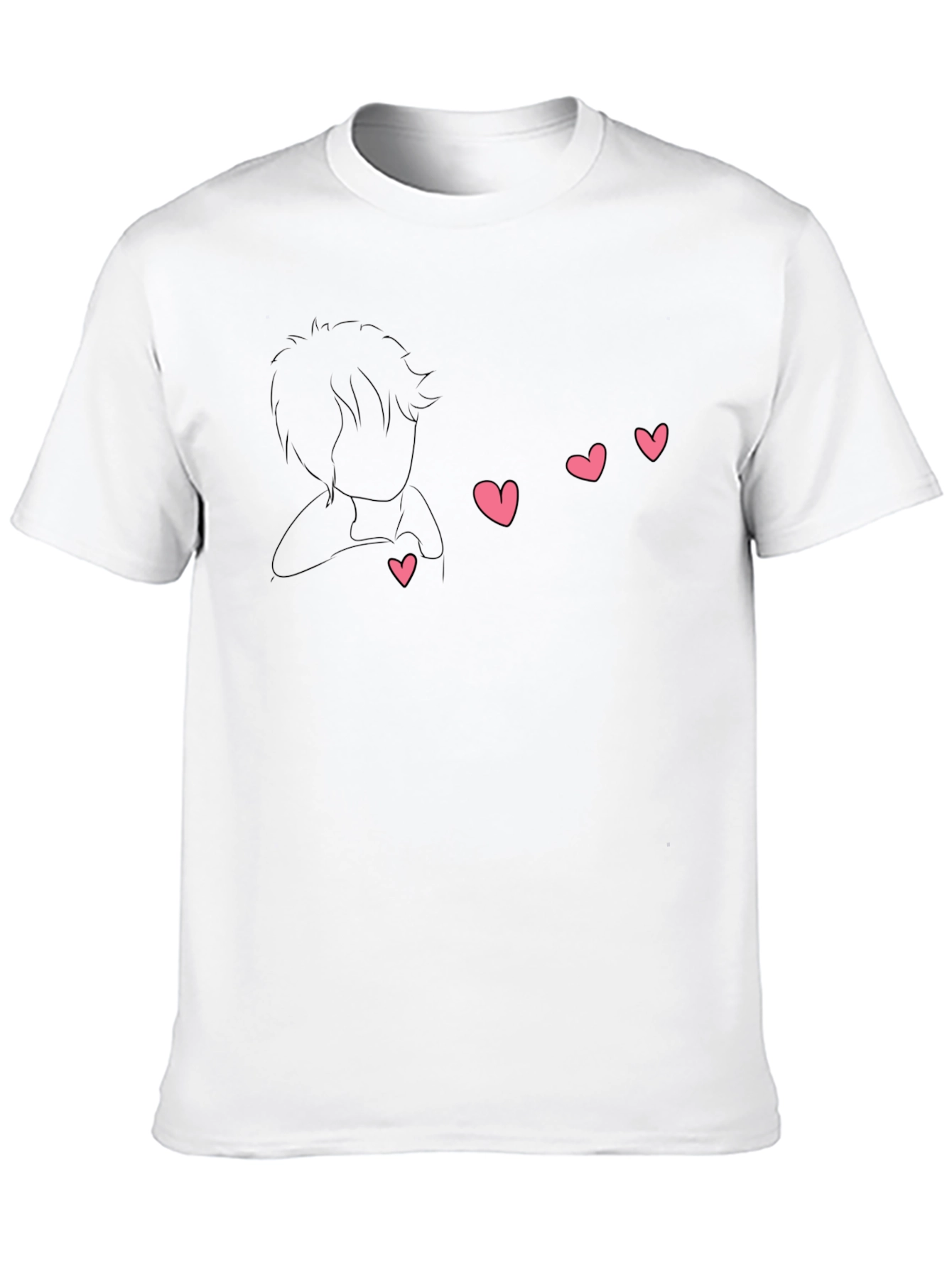 Heart-Blowing T-Shirt - Minimalist Love Design