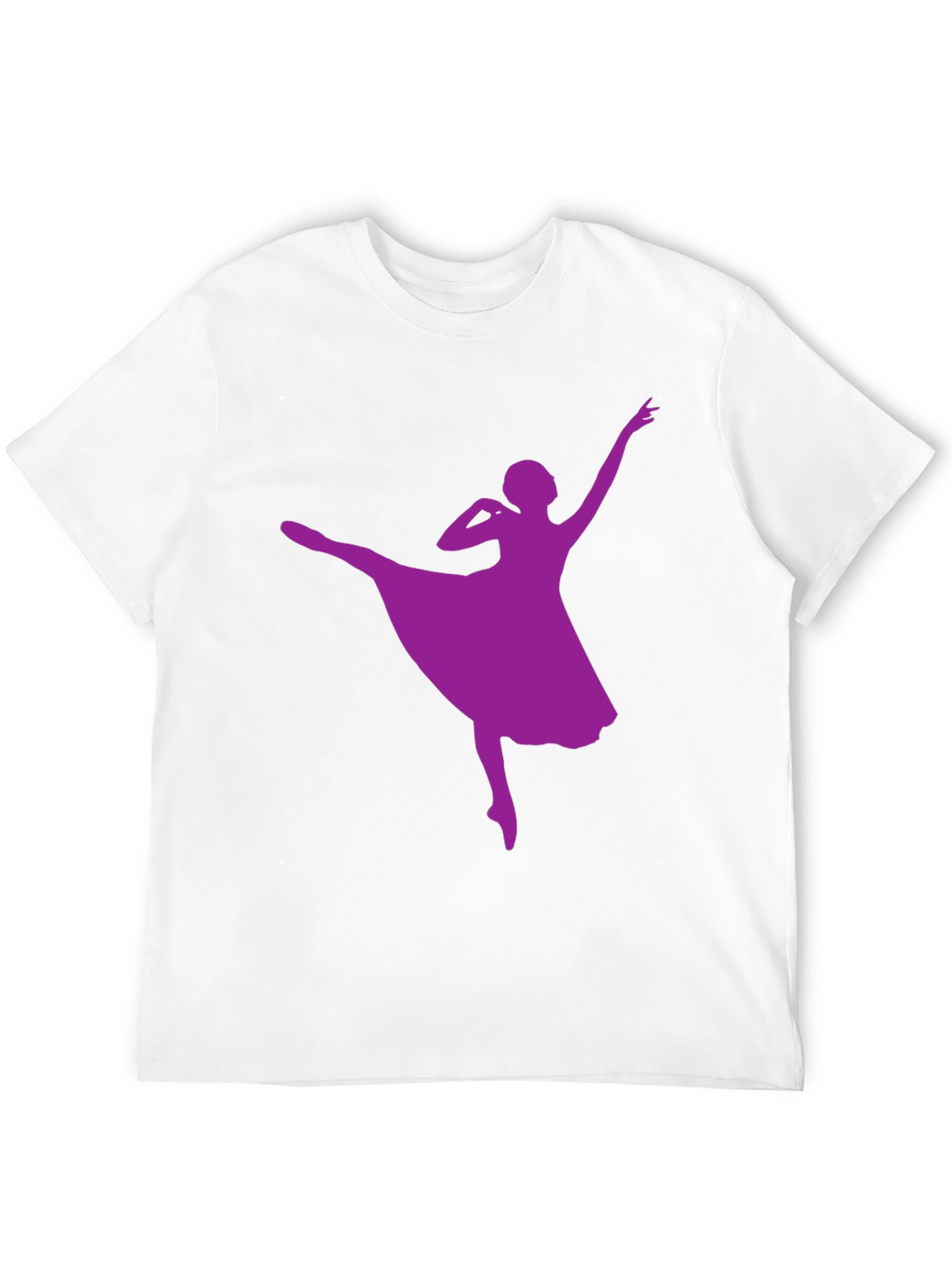 Ballerina Graphic T-Shirt - Stylish Dance Design