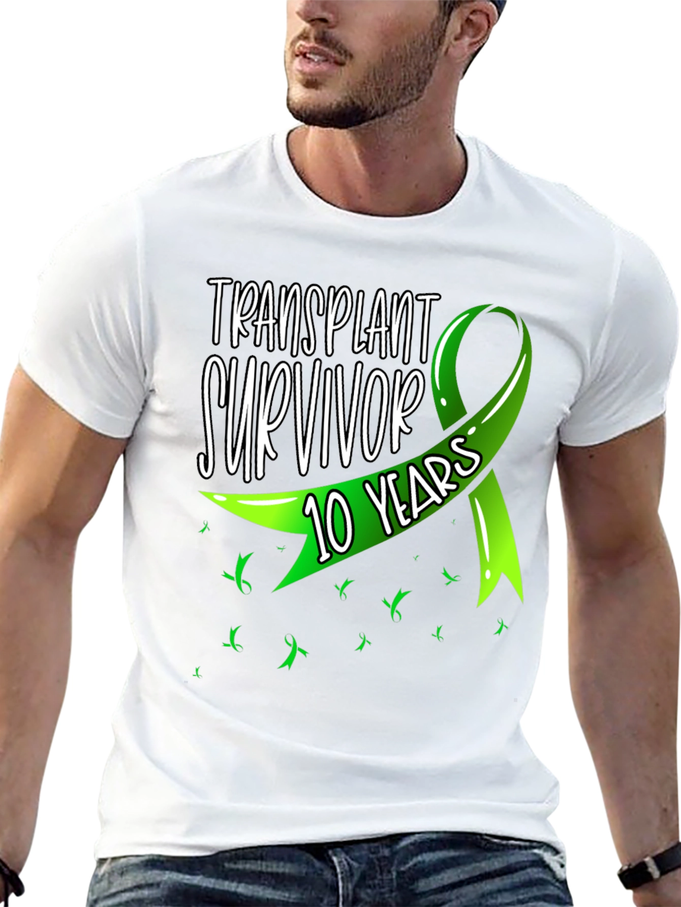Transplant Survivor 10 Years T-Shirt