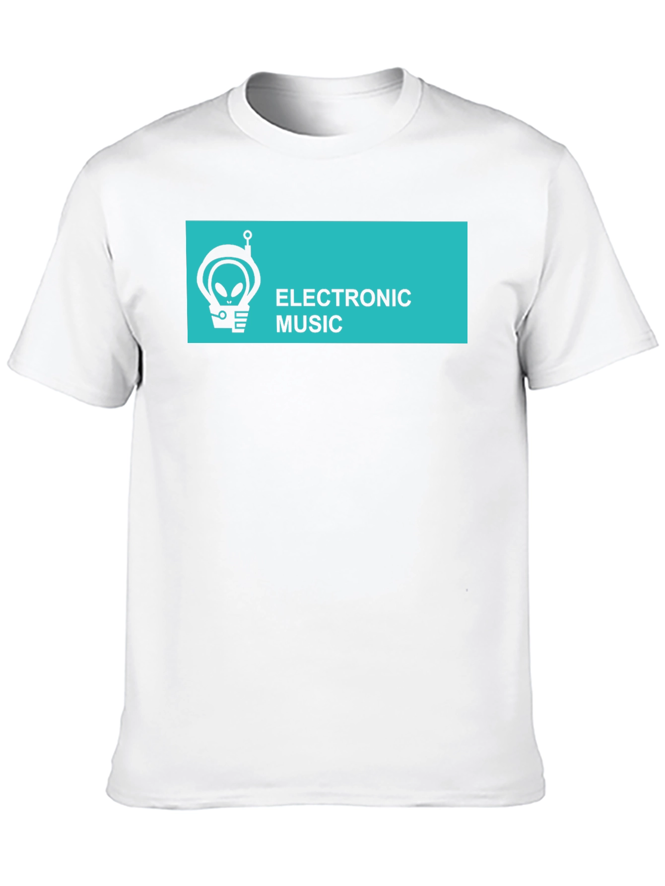 Electronic Music Alien Graphic T-Shirt
