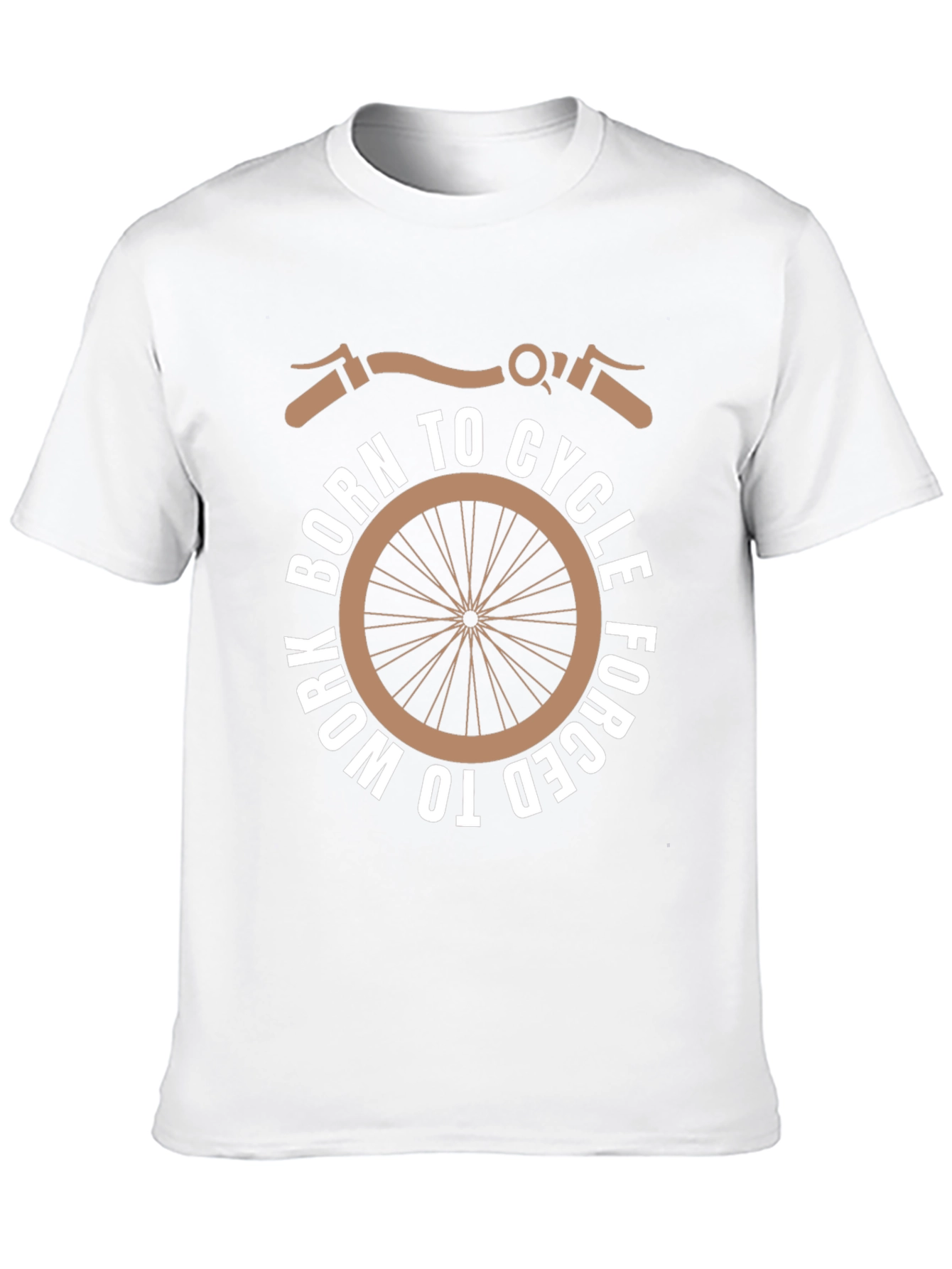 Born to Cycle Mens Black T-Shirt