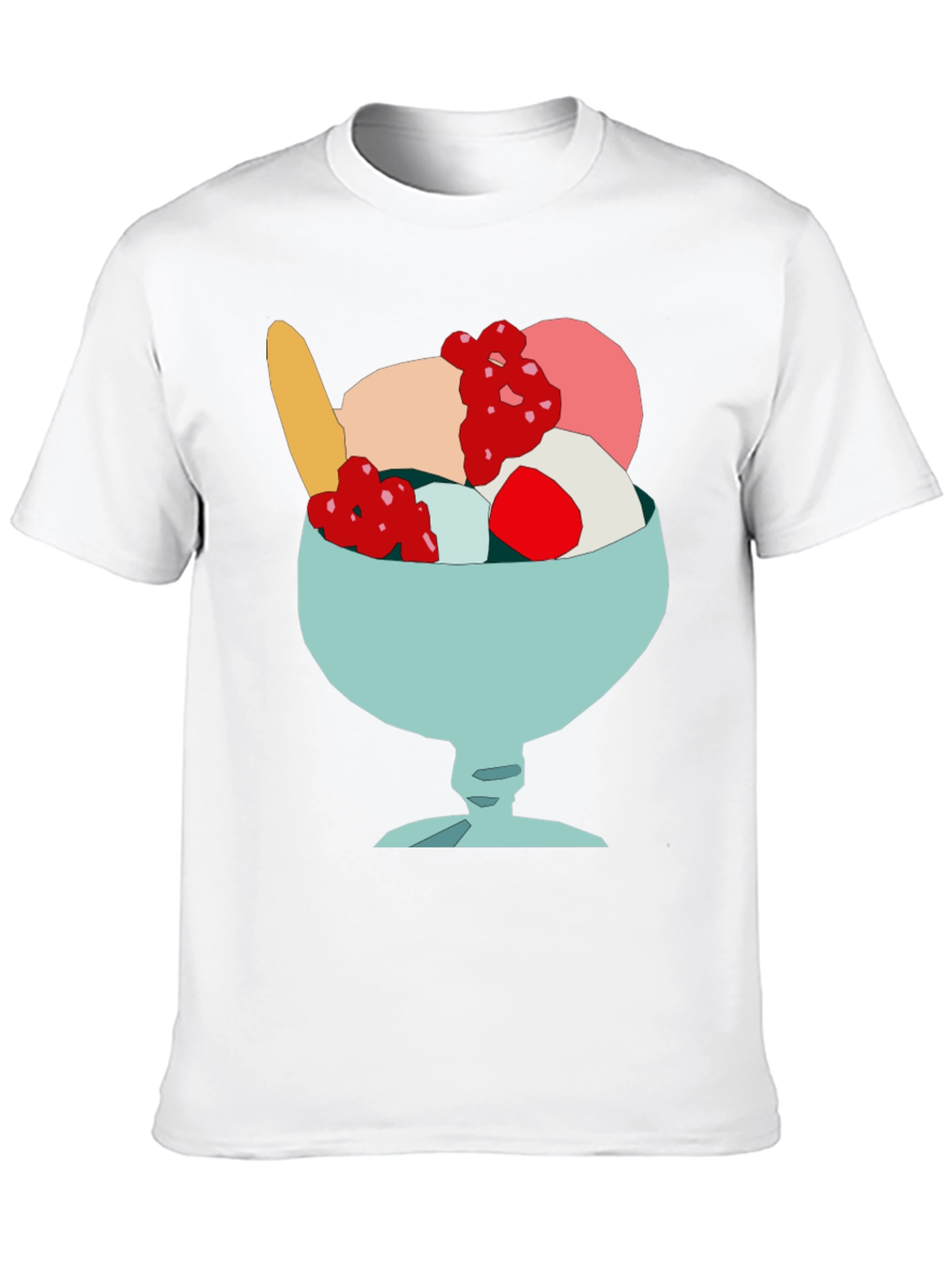 Ice Cream Dessert T-Shirt - Fun Novelty Graphic Tee