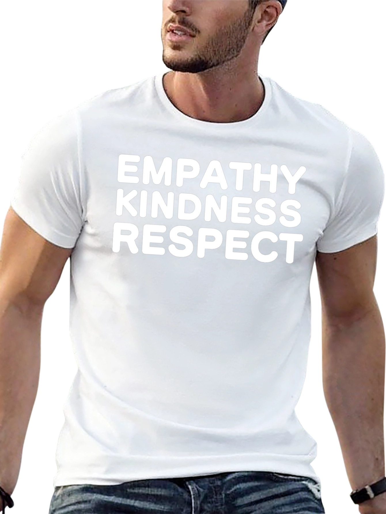 Empathy Kindness Respect Black T-Shirt