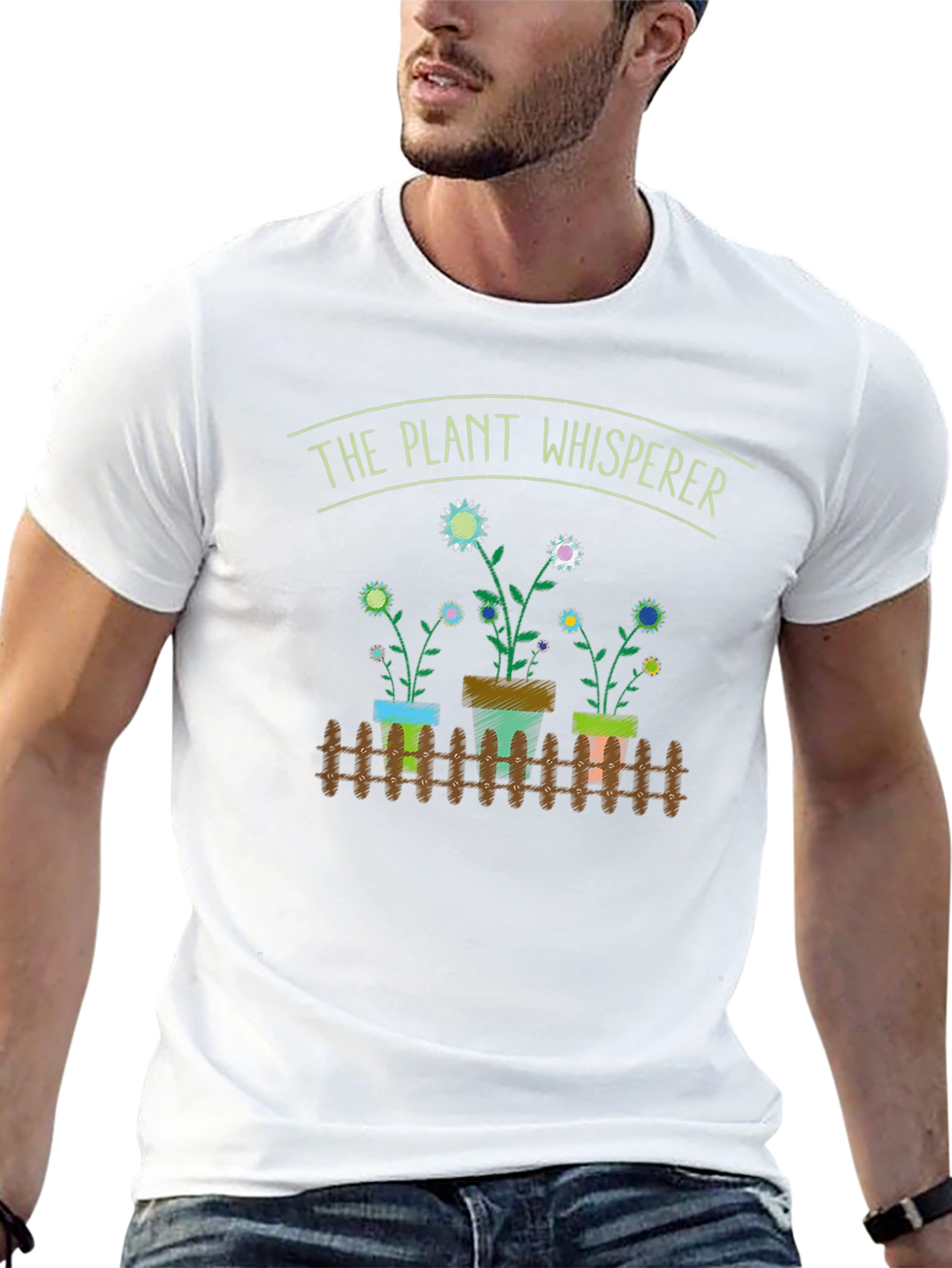 Plant Whisperer T-Shirt - Gardener Tee