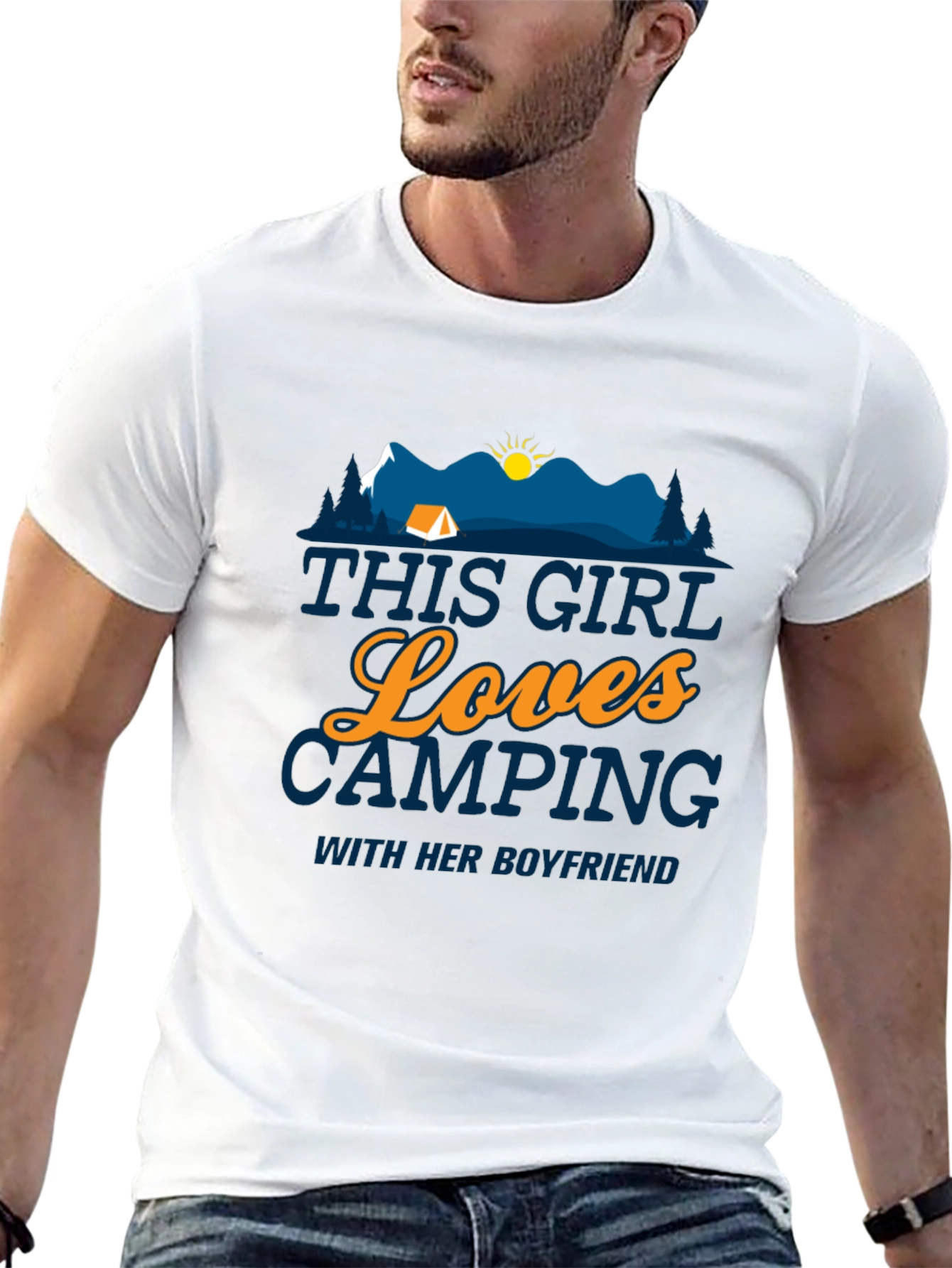 Camping Lover T-Shirt: This Girl Loves Camping